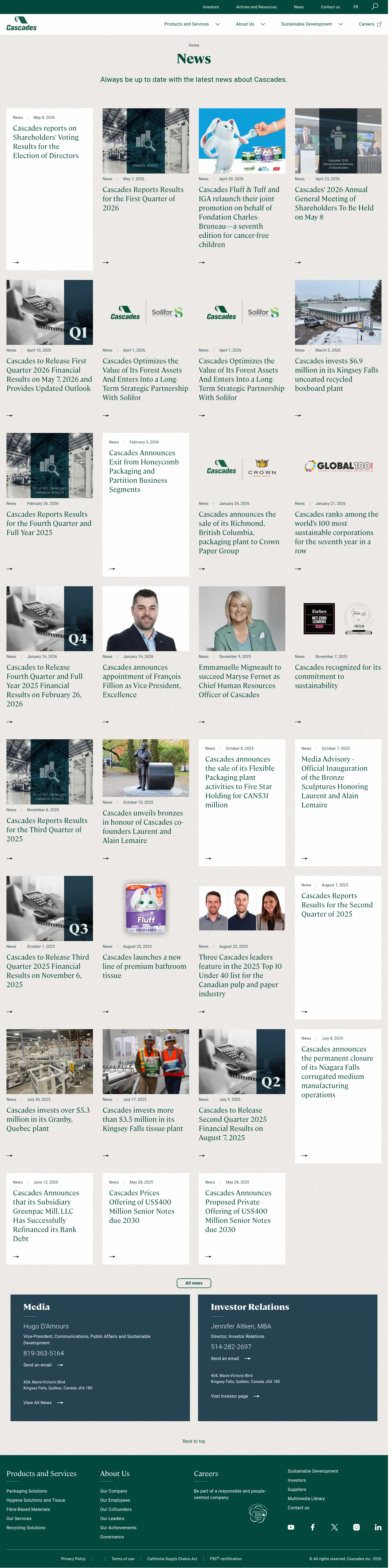 Latest website image capture