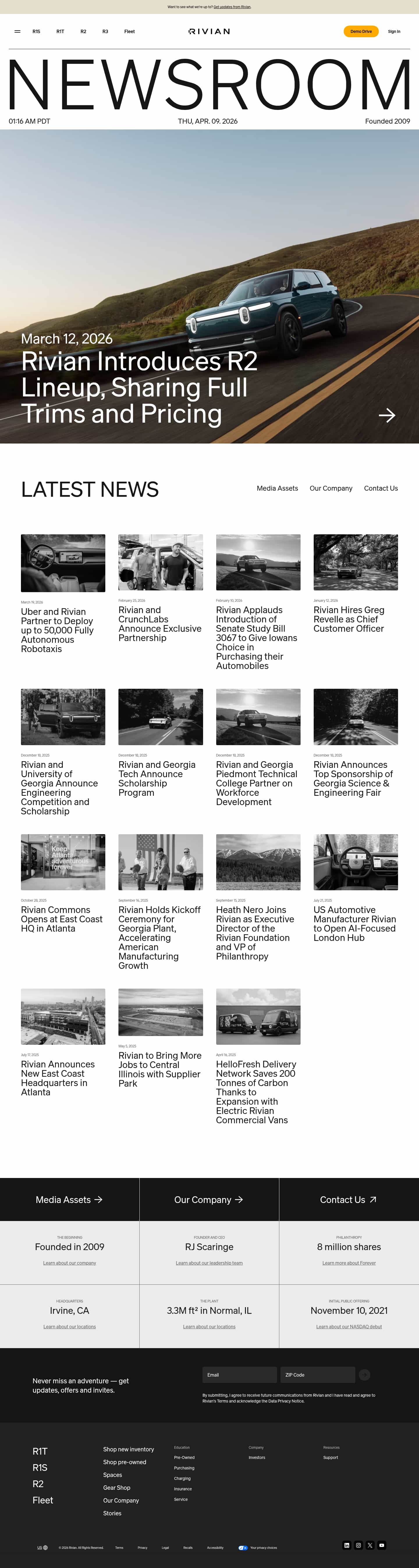 Latest website image capture