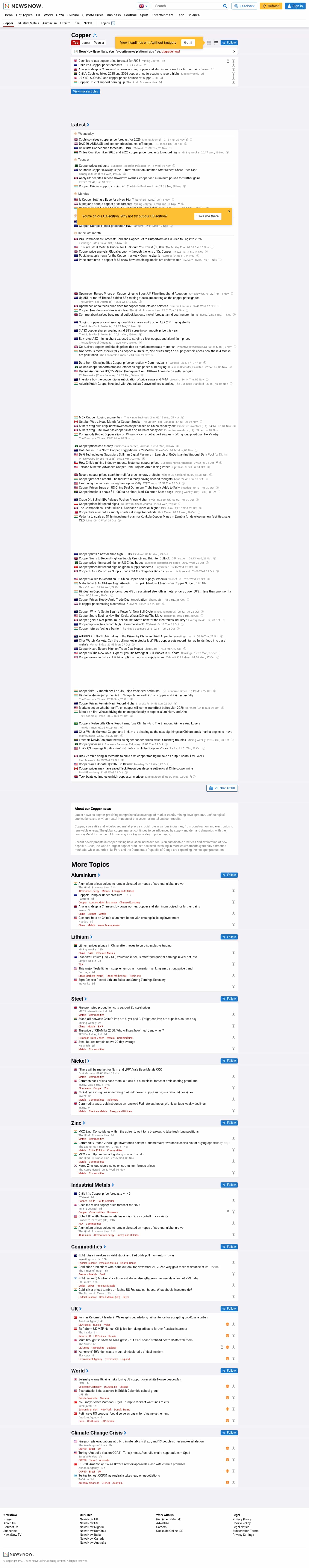 Latest website image capture