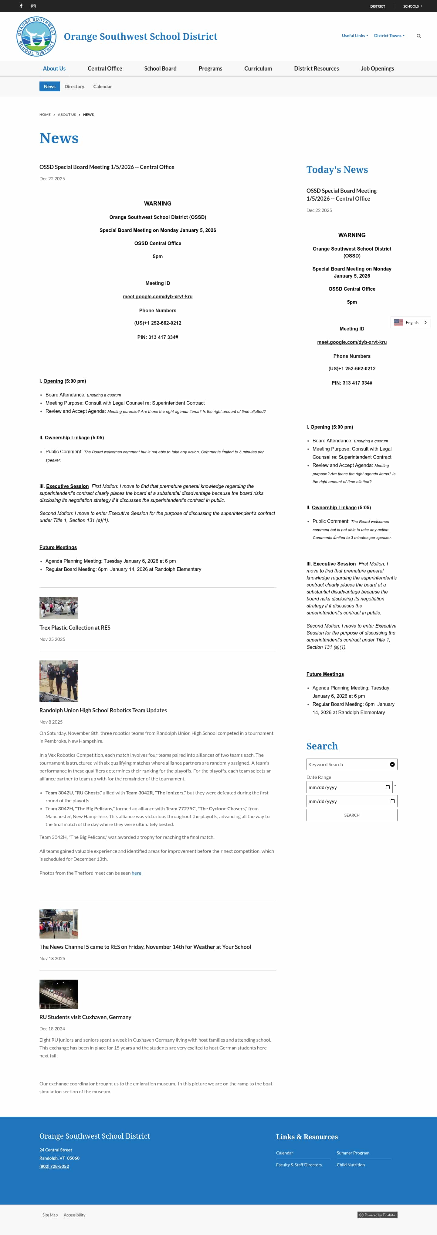 Latest website image capture