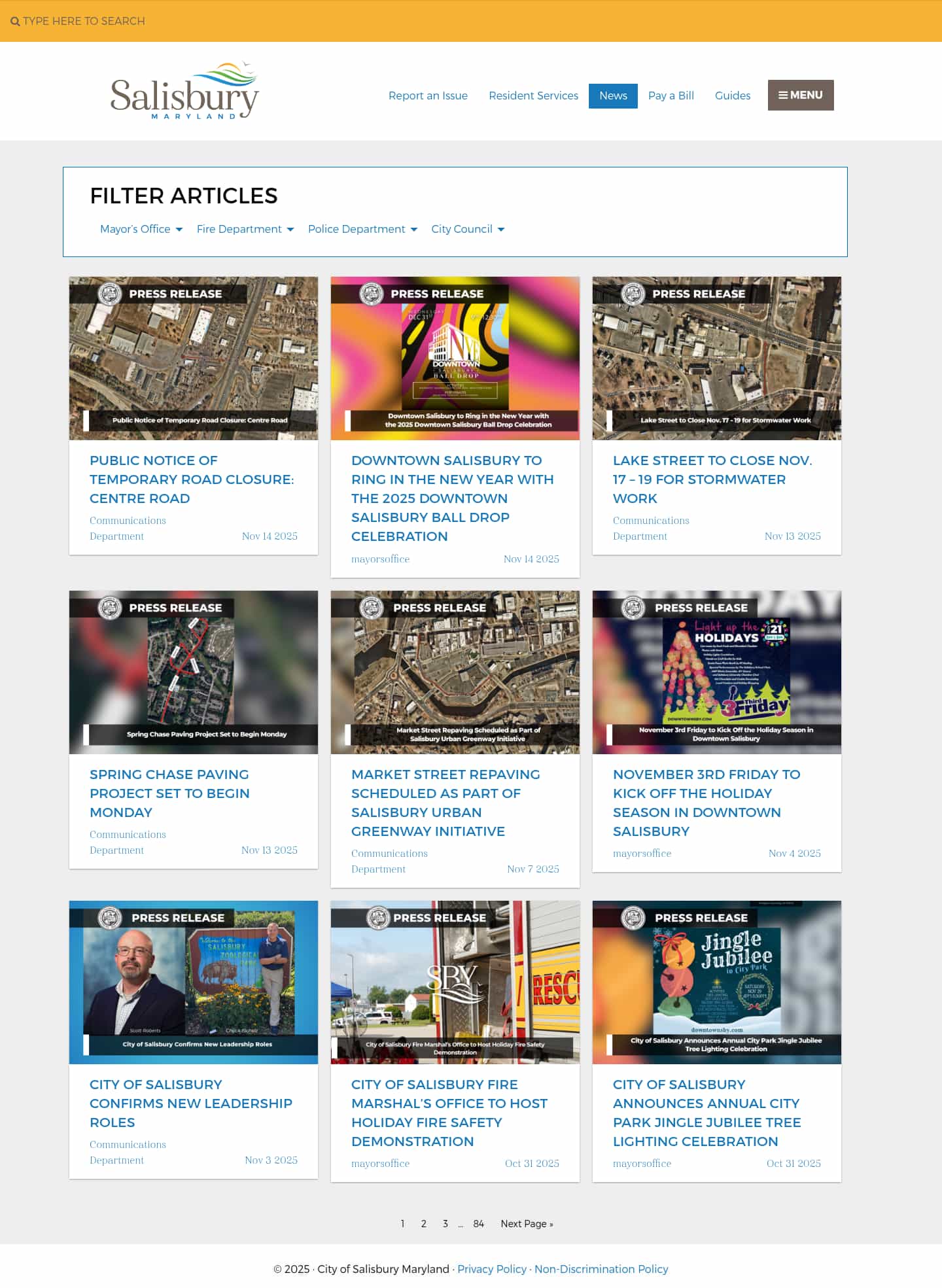 Latest website image capture