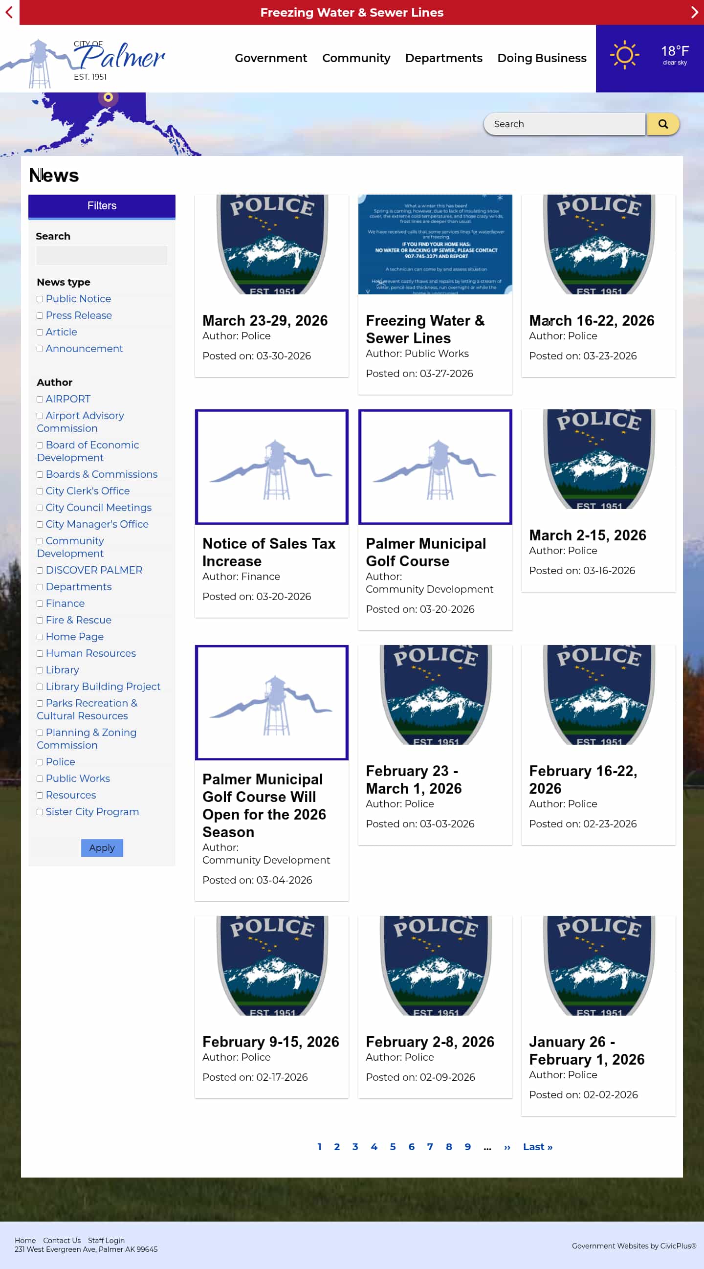 Latest website image capture