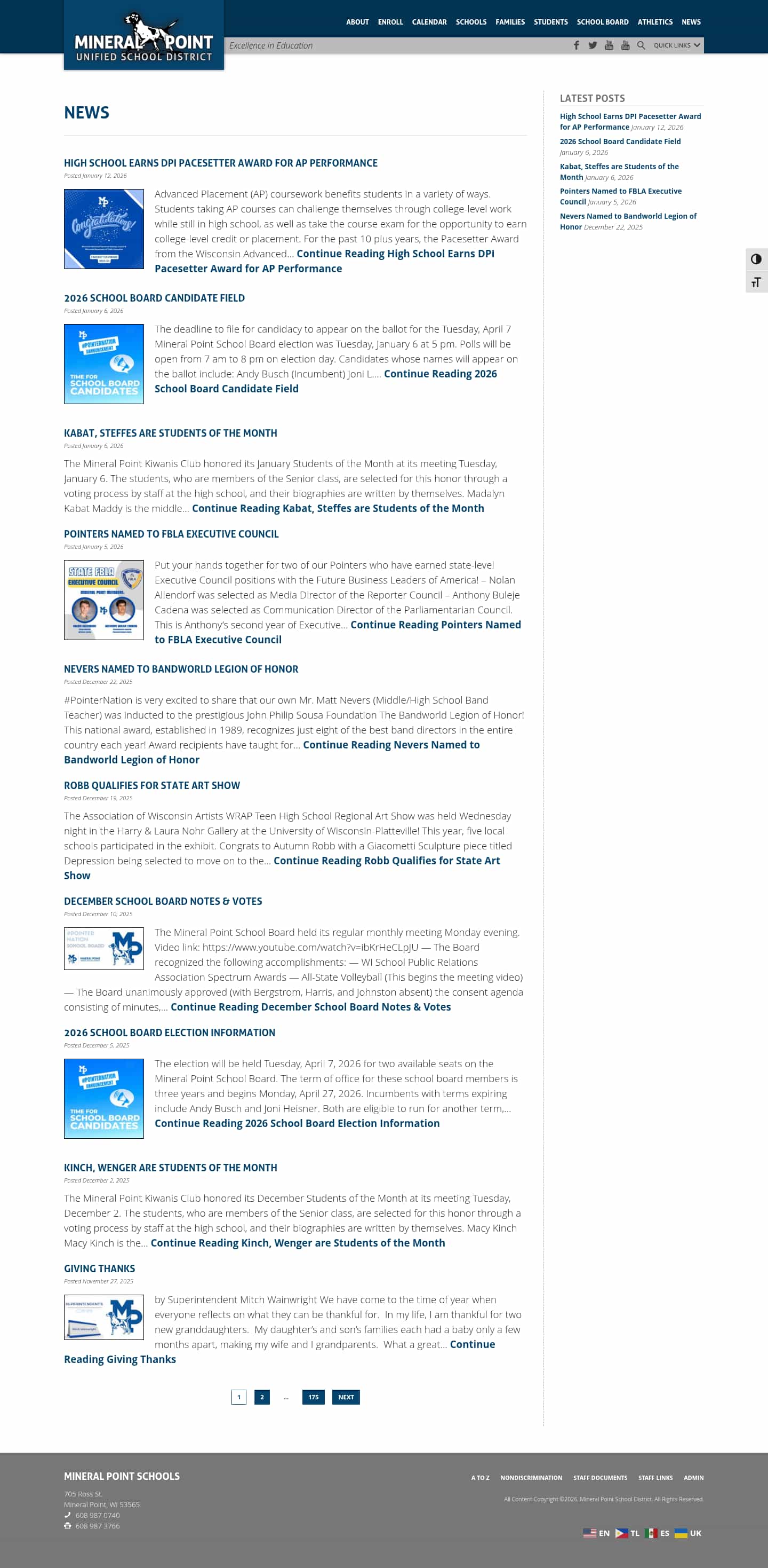 Latest website image capture