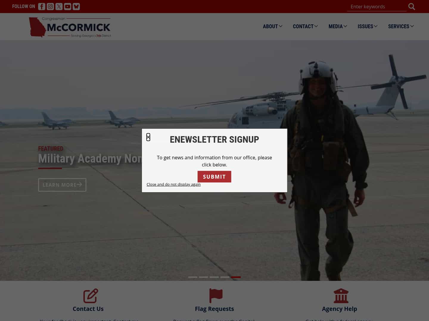 Latest website image capture