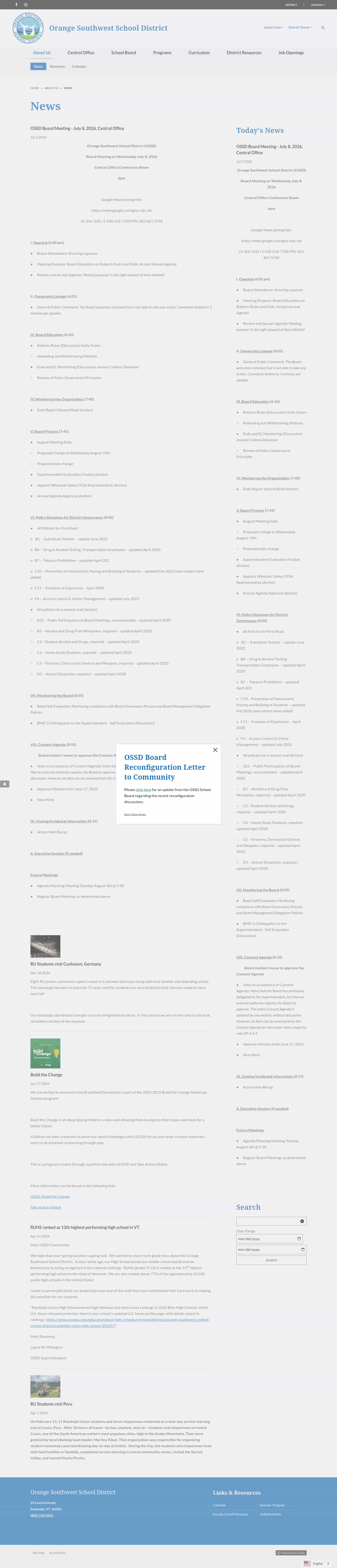 Latest website image capture