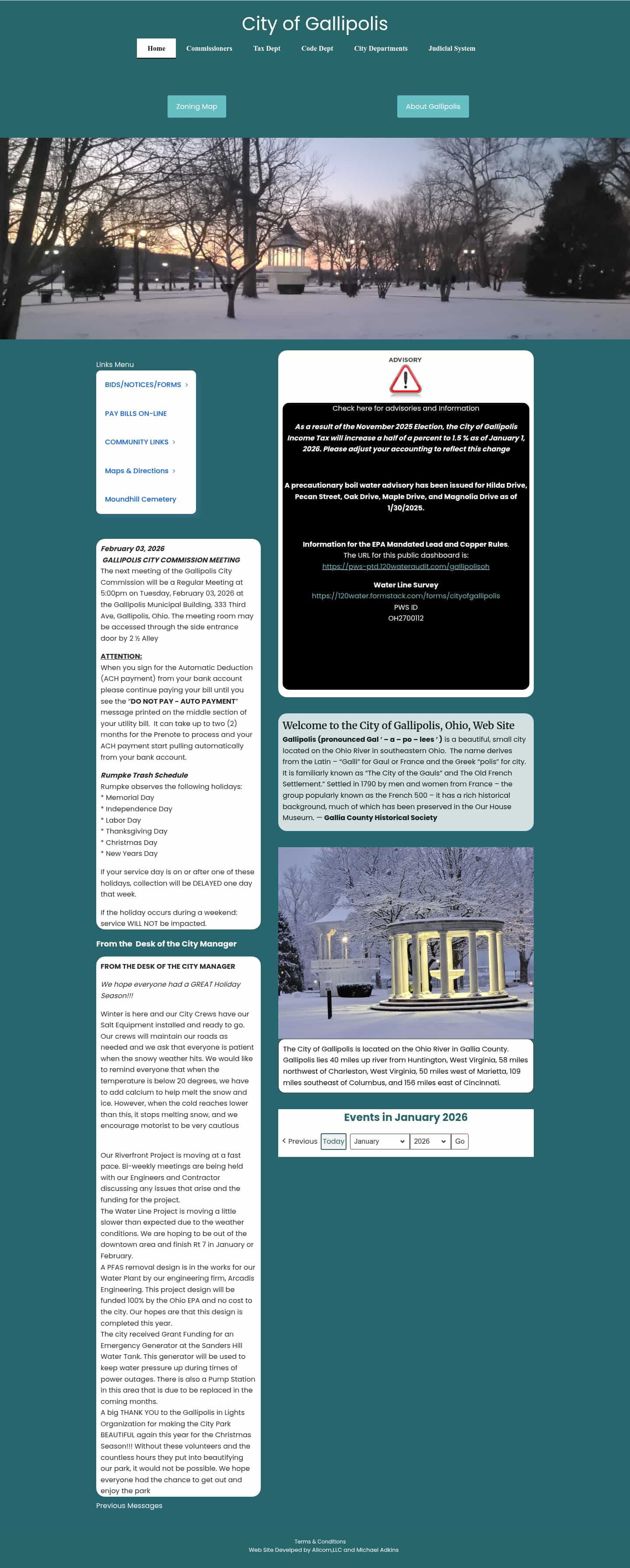 Latest website image capture