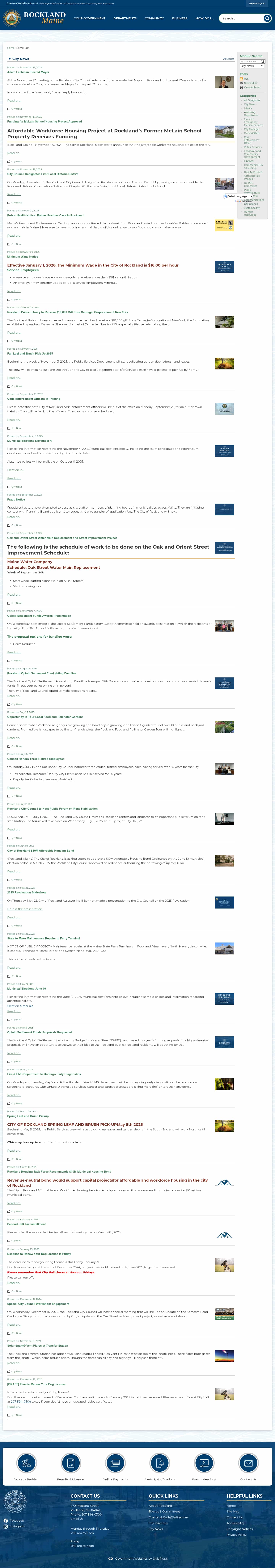 Latest website image capture