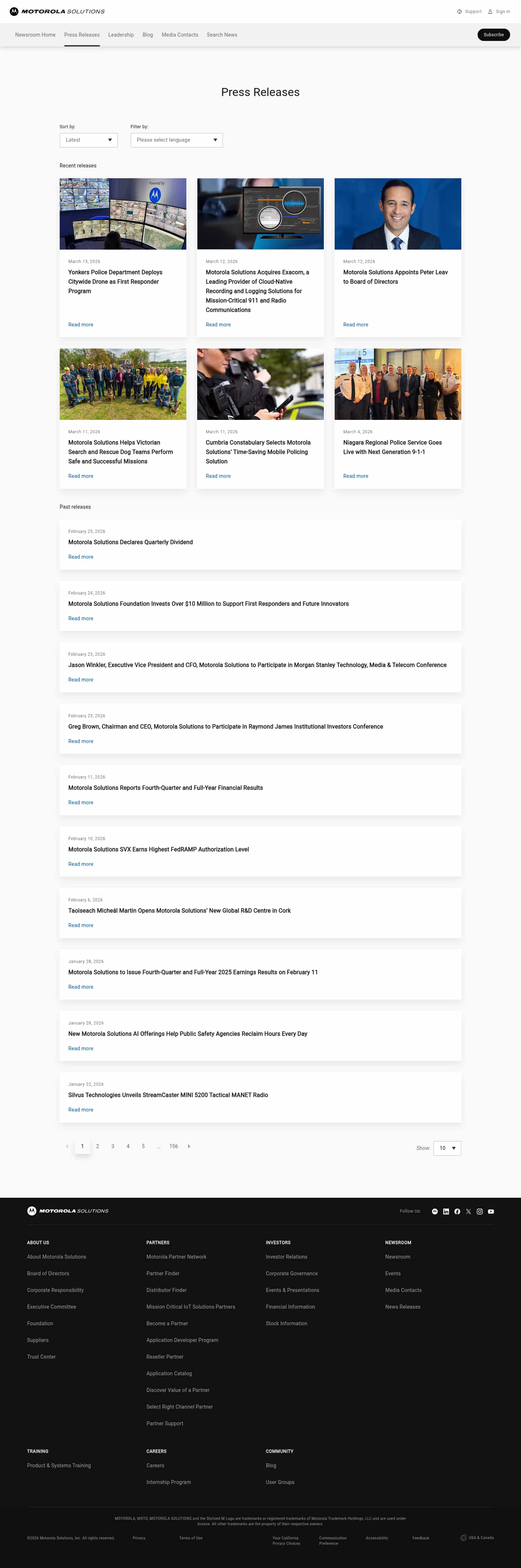 Latest website image capture