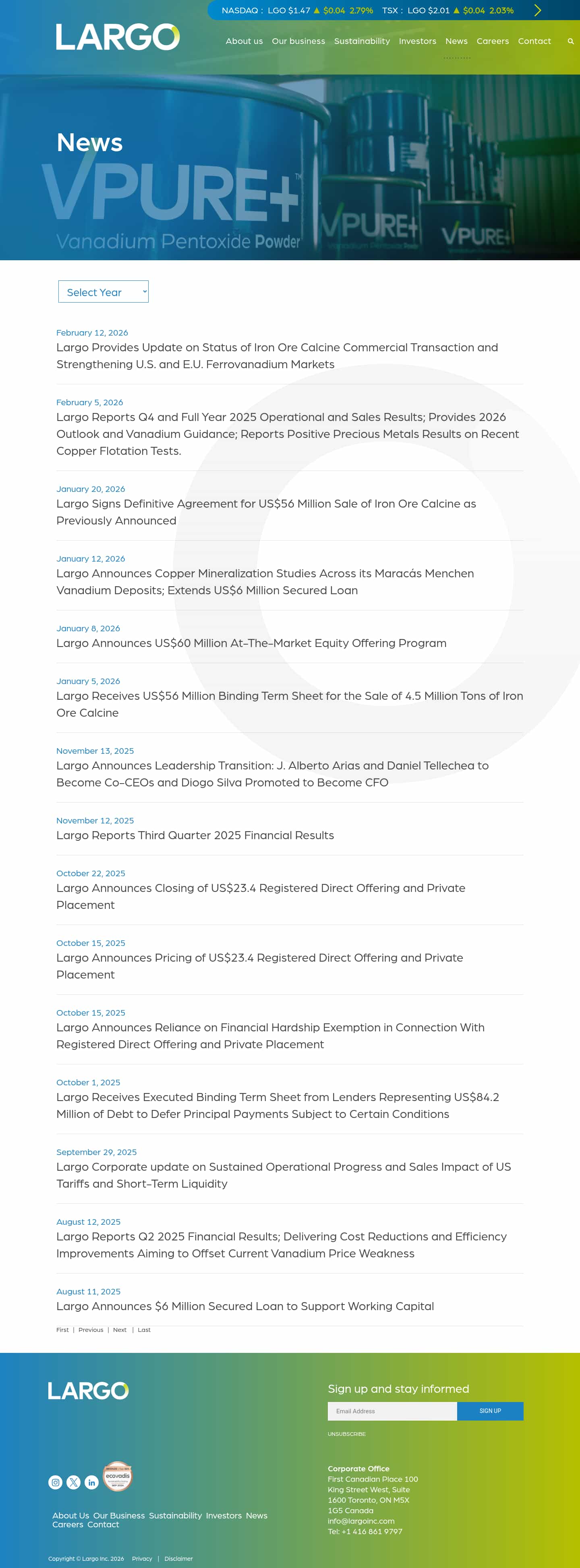 Latest website image capture