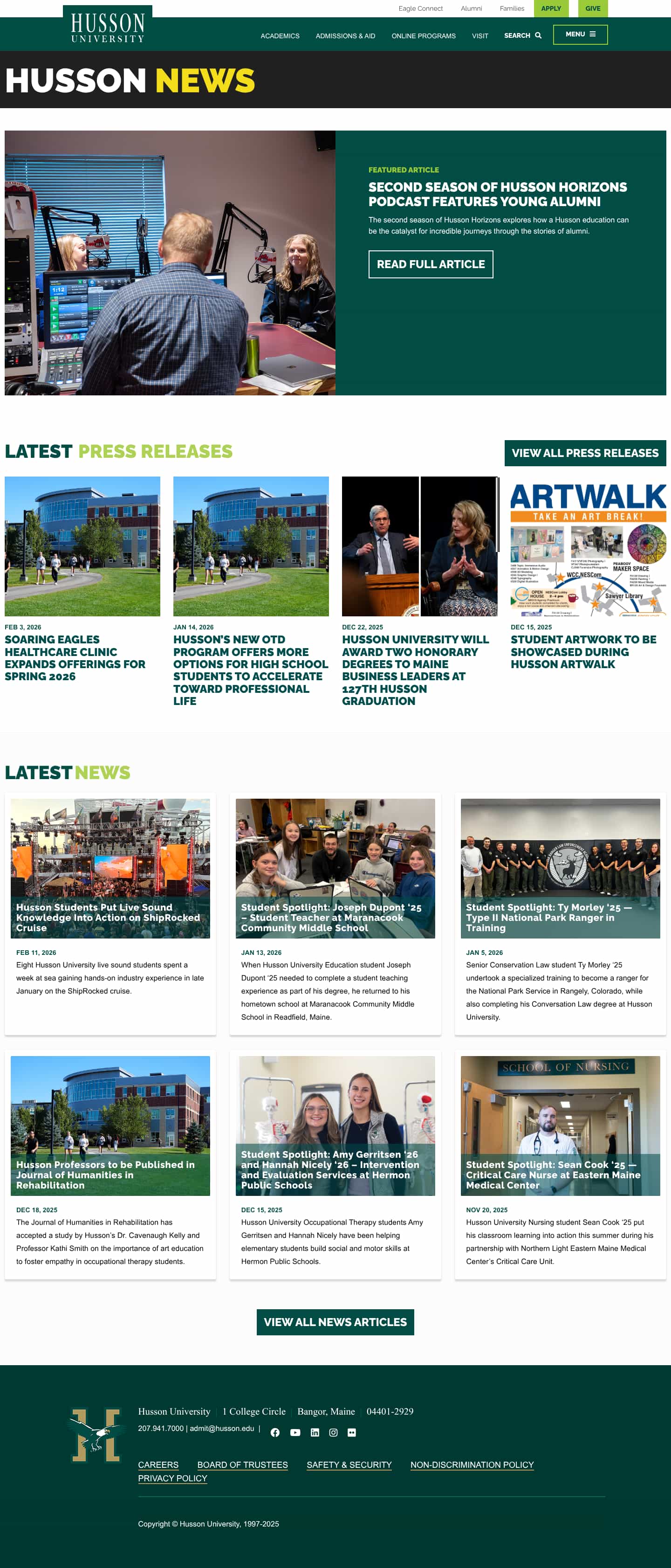 Latest website image capture