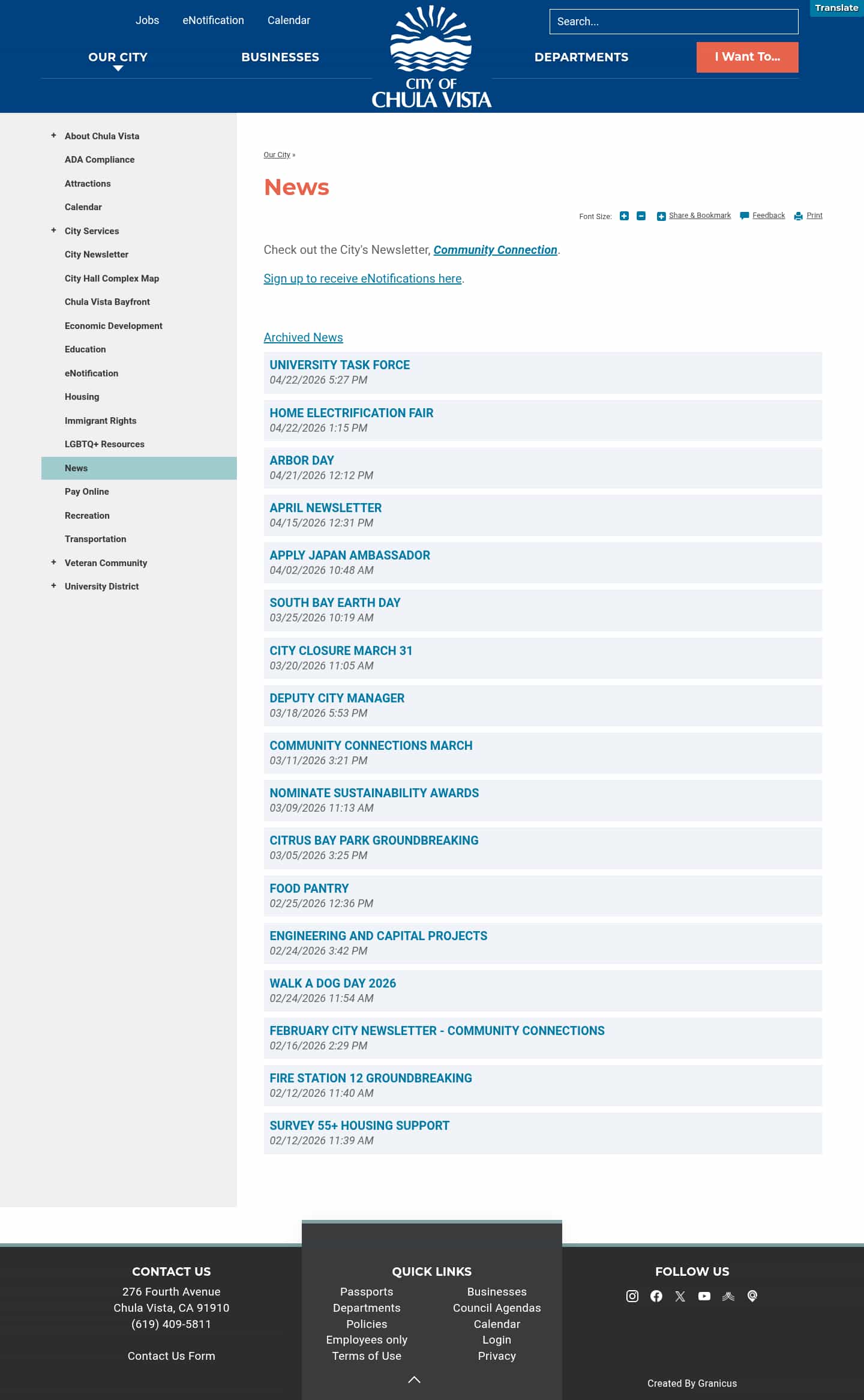 Latest website image capture