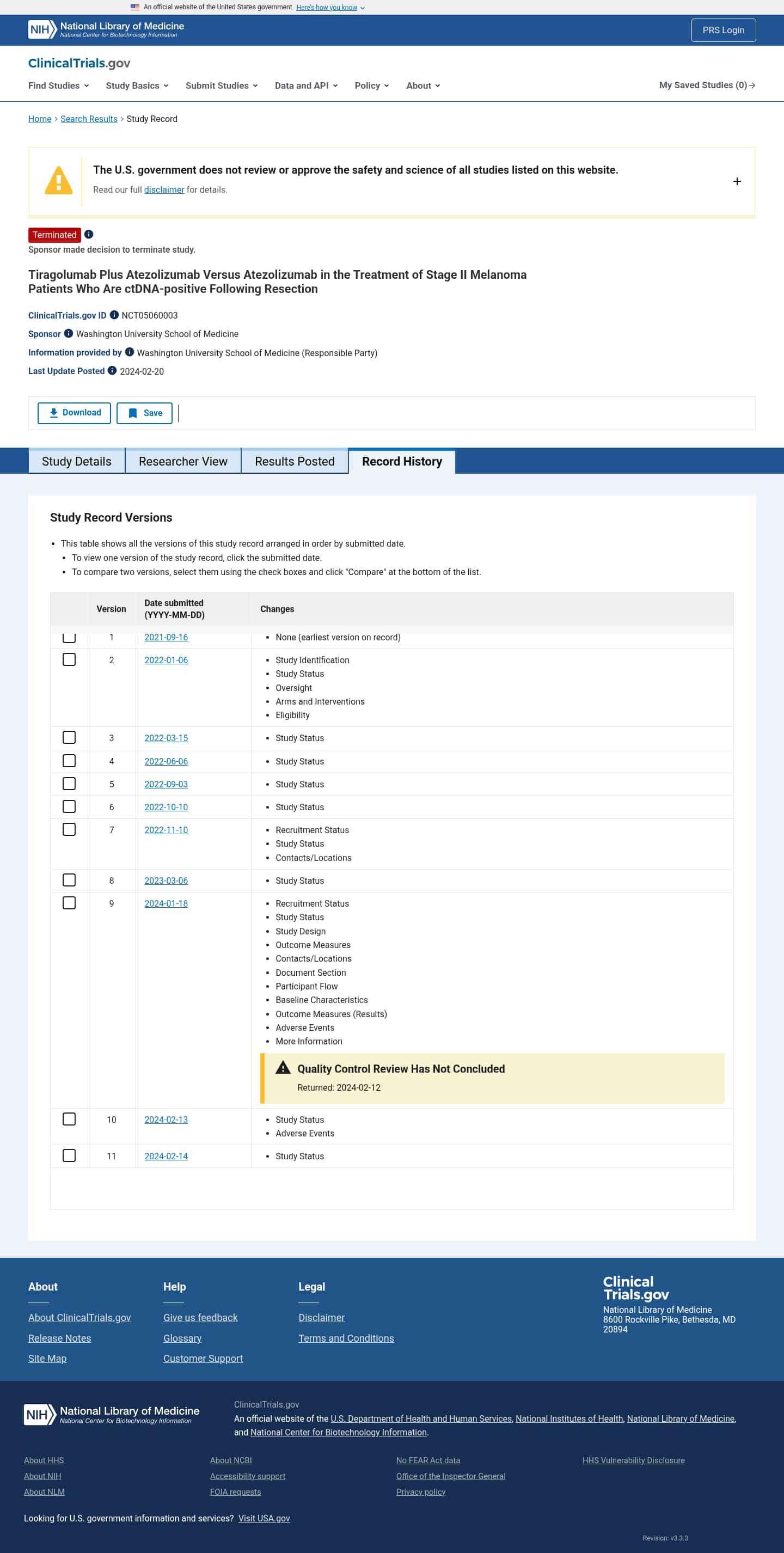 Latest website image capture