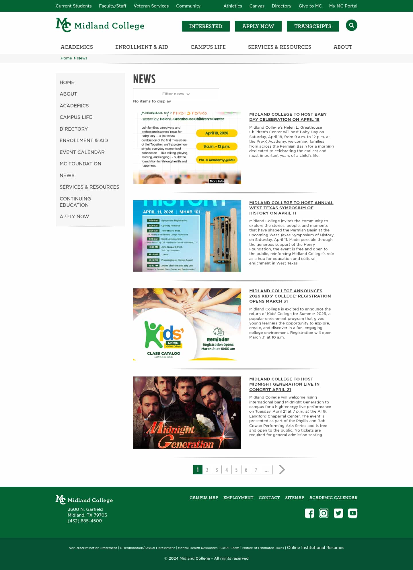 Latest website image capture