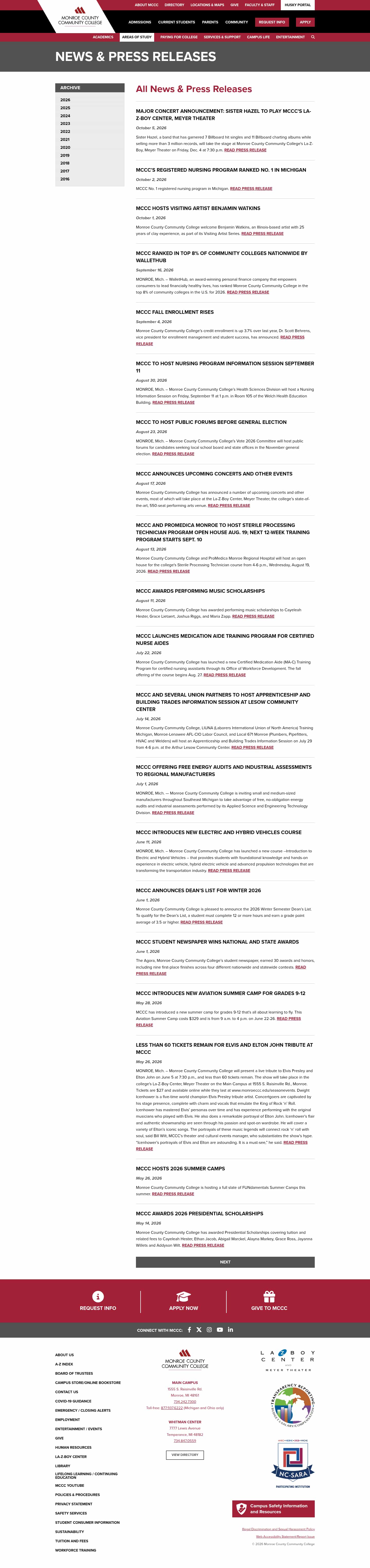 Latest website image capture