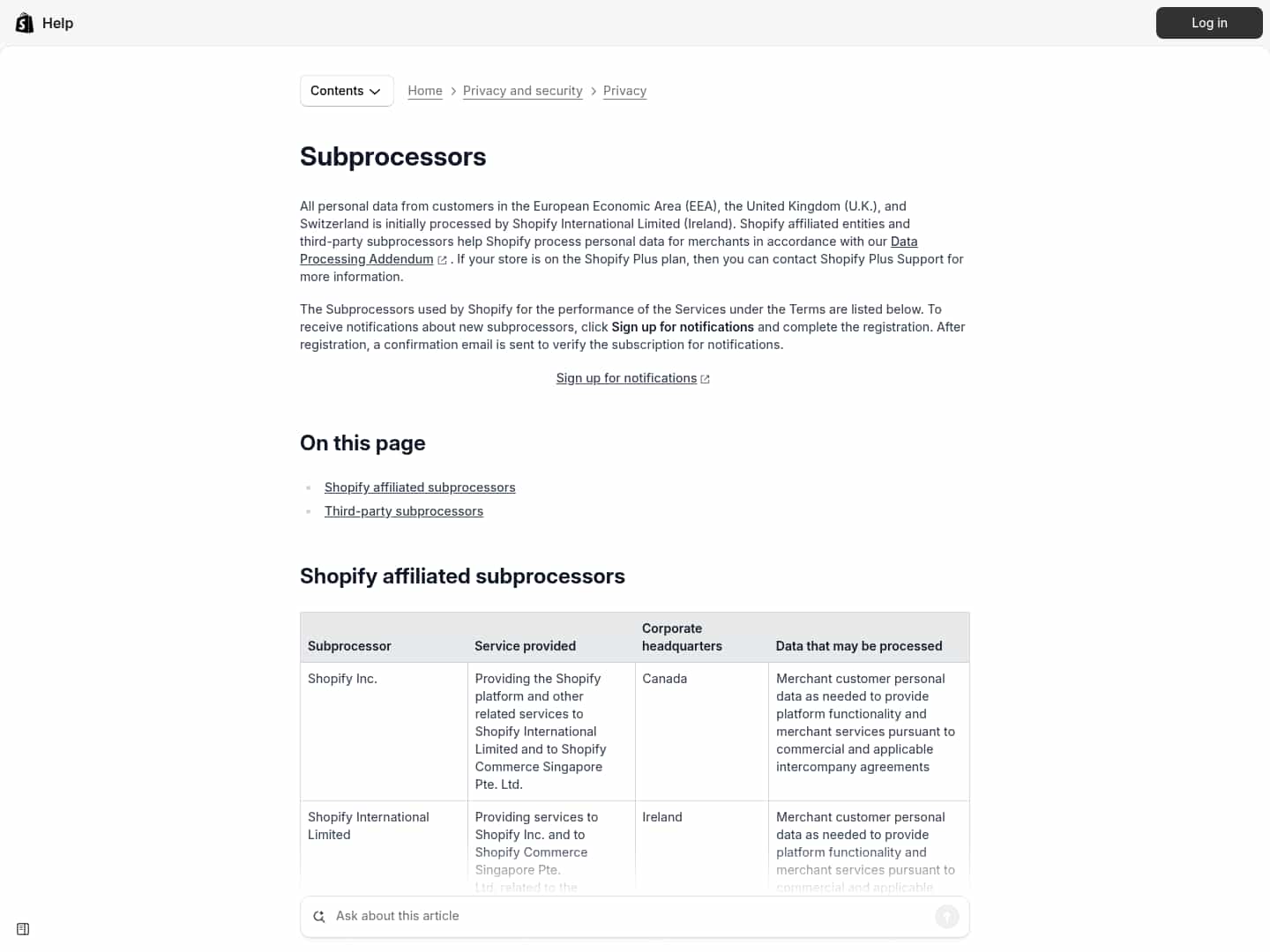 Latest website image capture