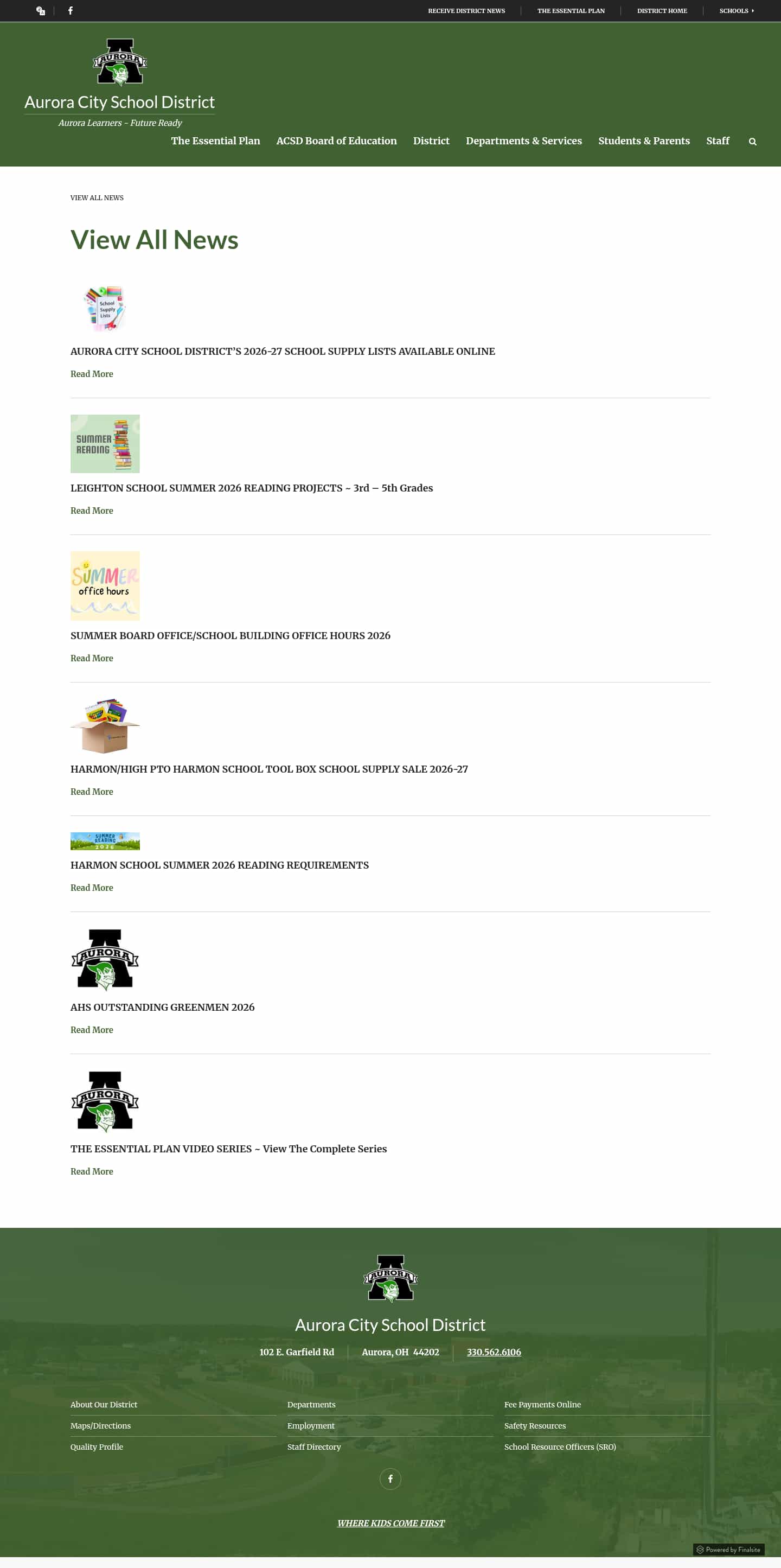Latest website image capture