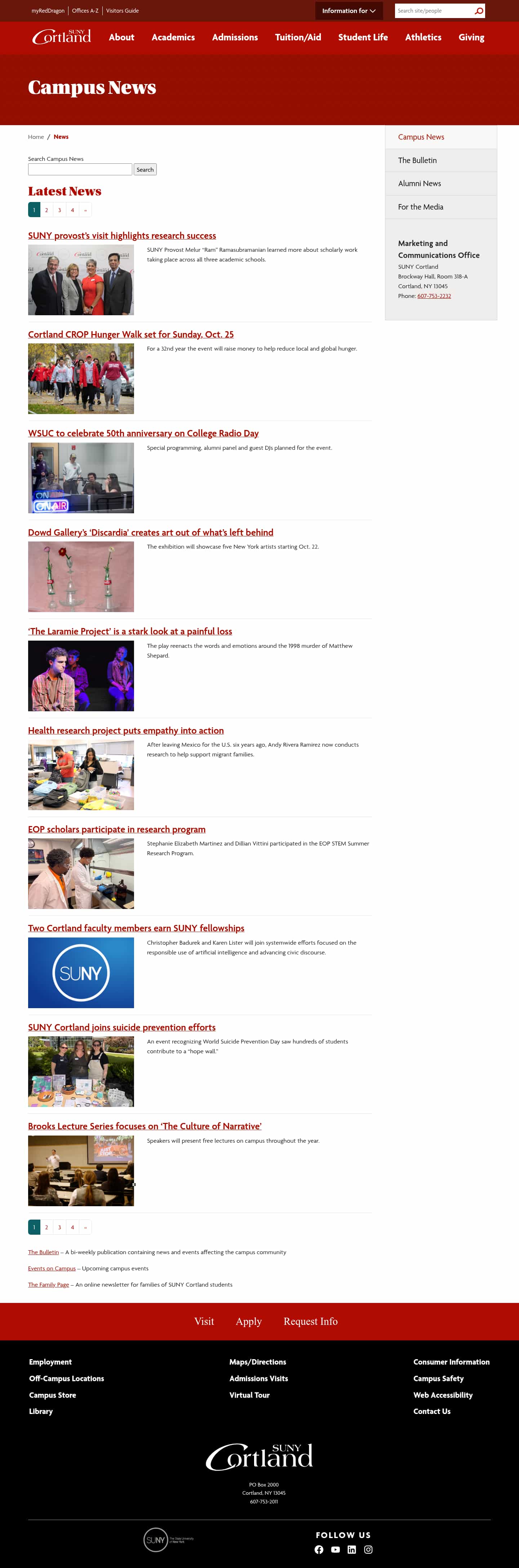 Latest website image capture