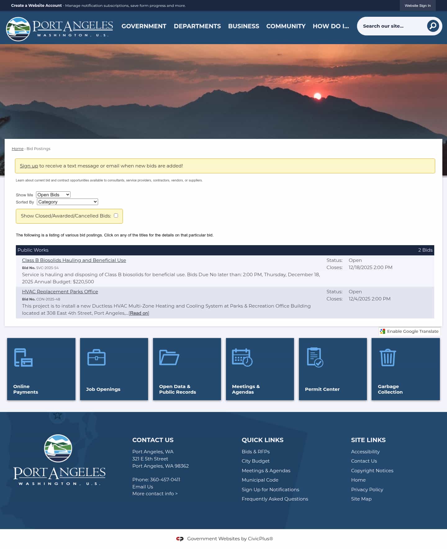 Latest website image capture