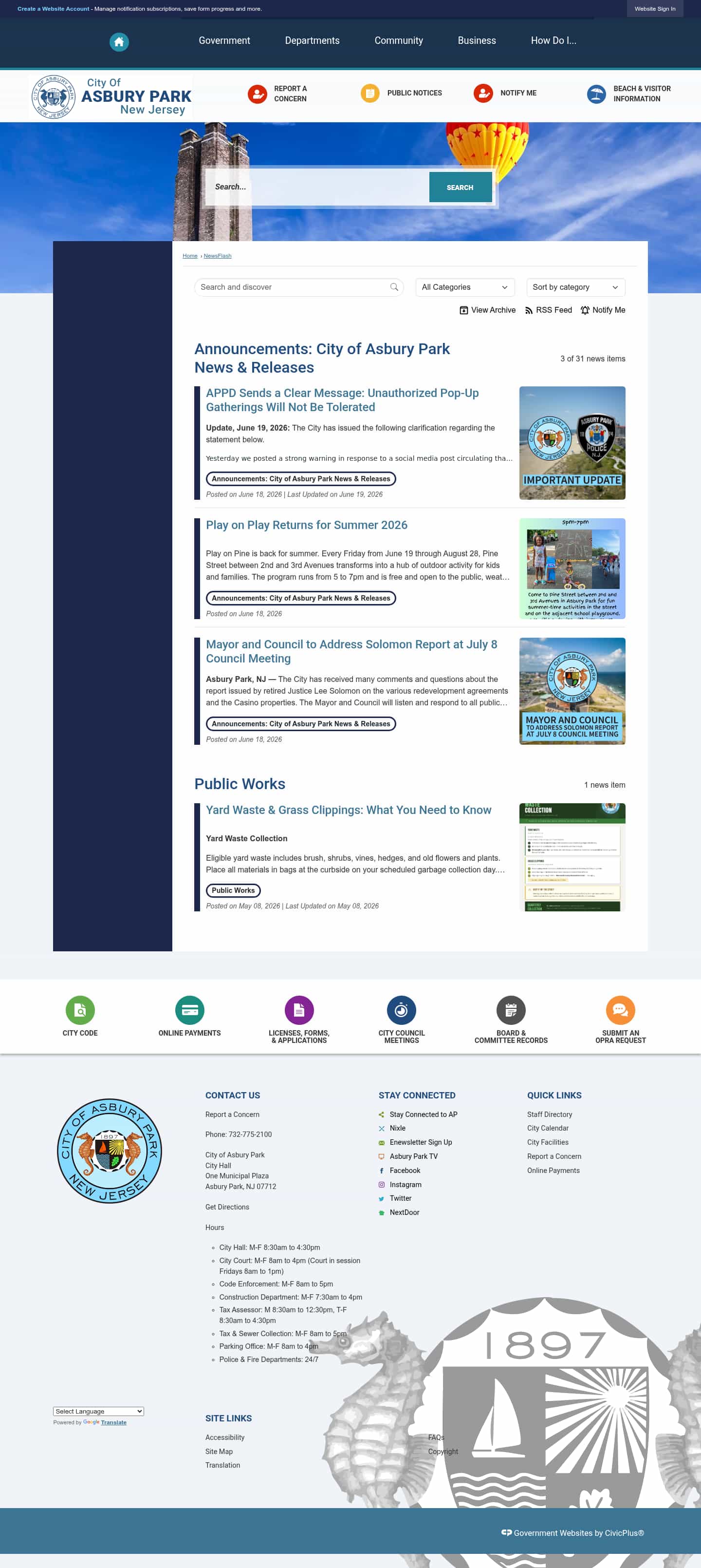 Latest website image capture