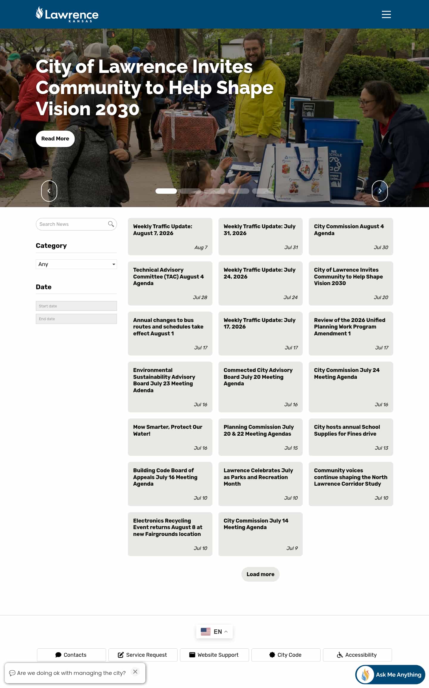 Latest website image capture