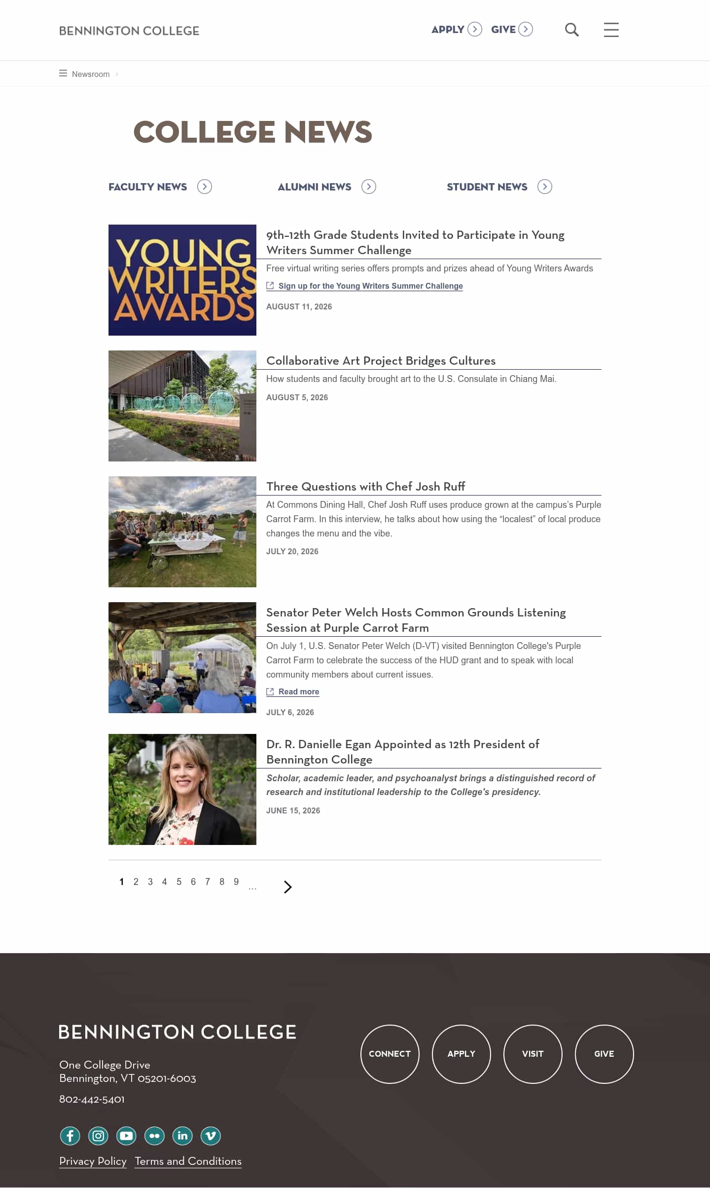 Latest website image capture