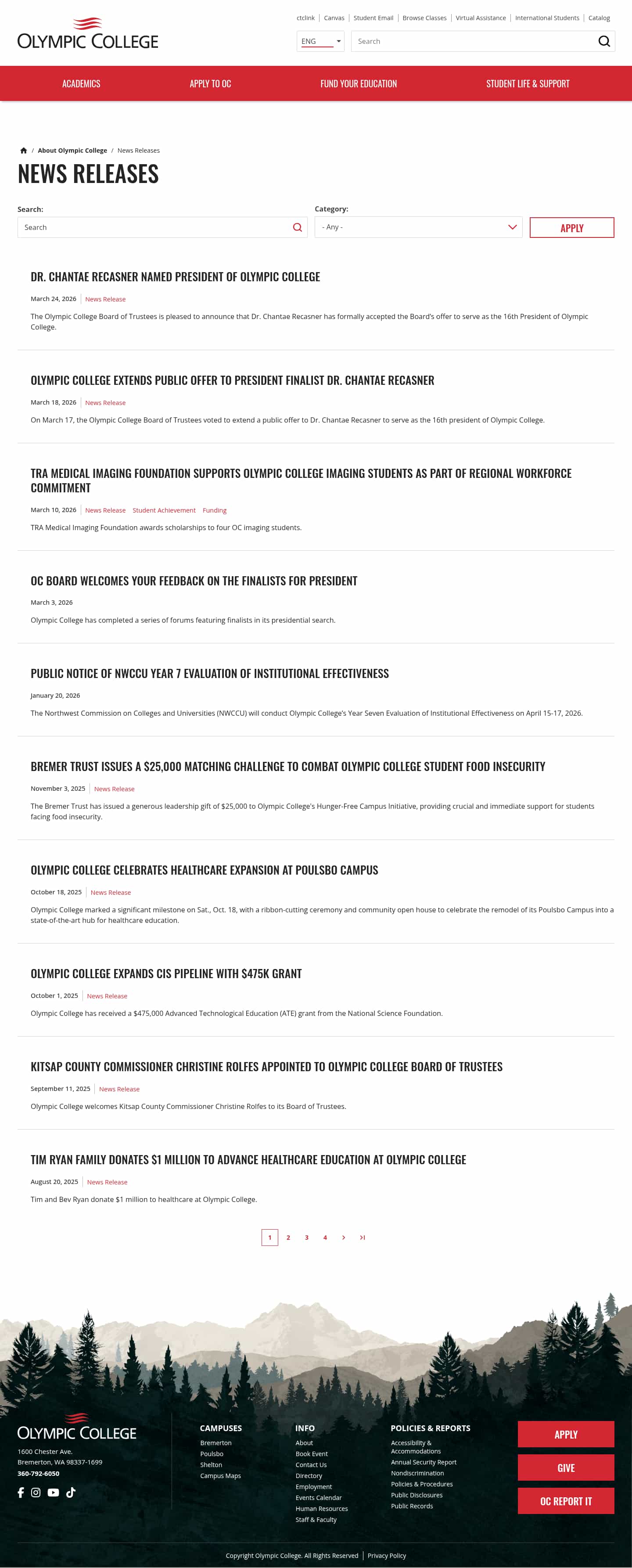 Latest website image capture