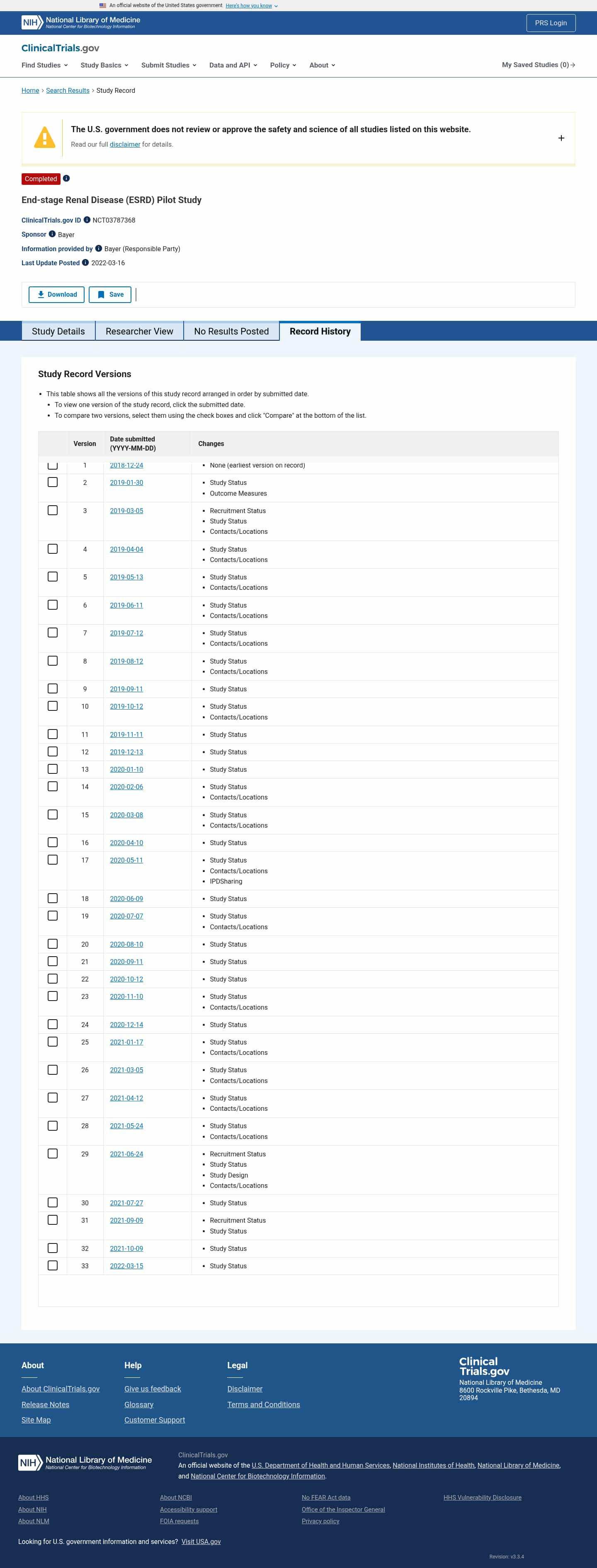 Latest website image capture