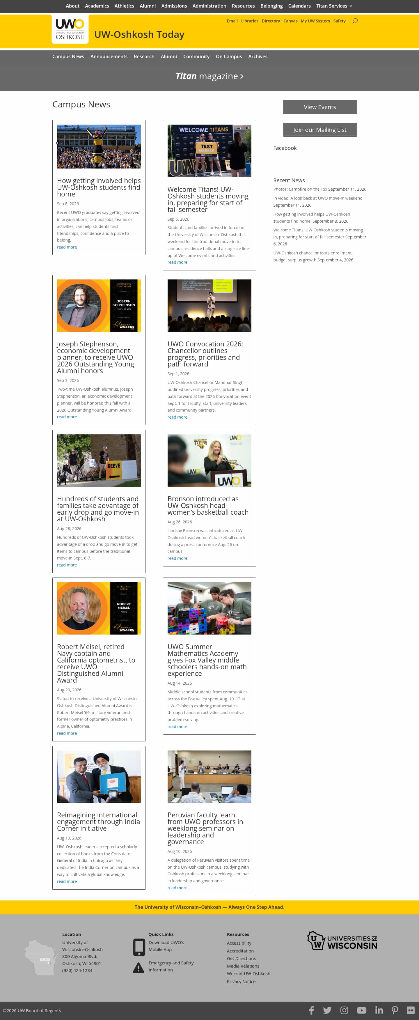 Latest website image capture