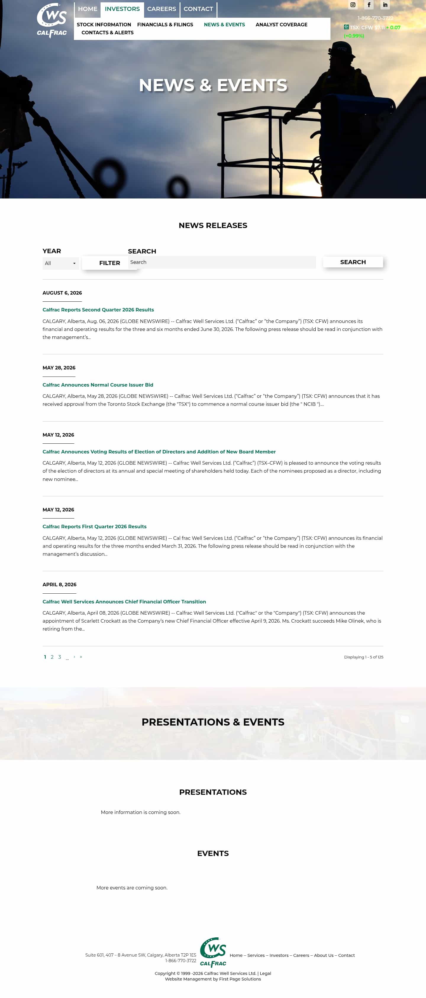 Latest website image capture