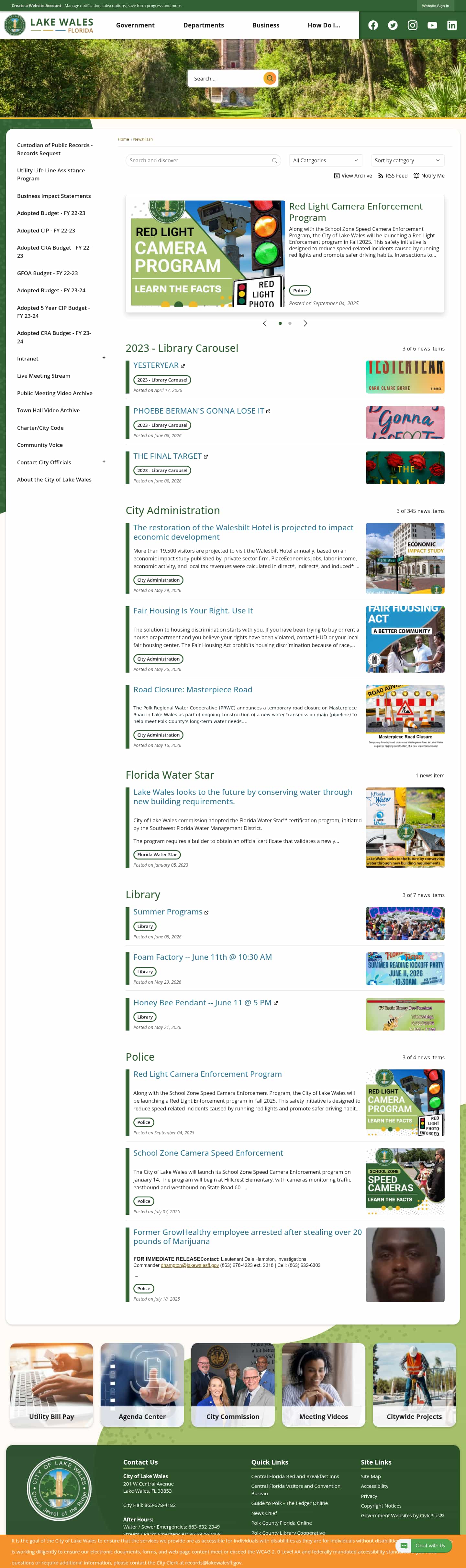 Latest website image capture