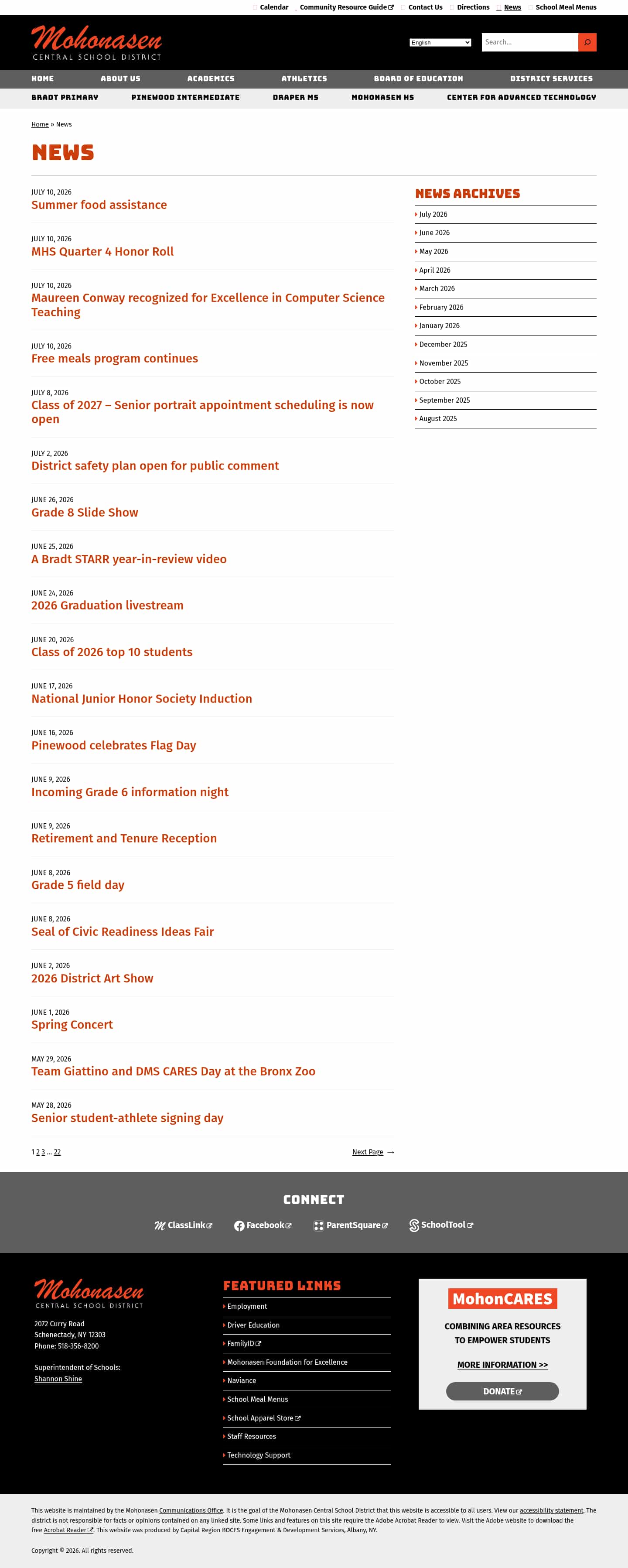 Latest website image capture