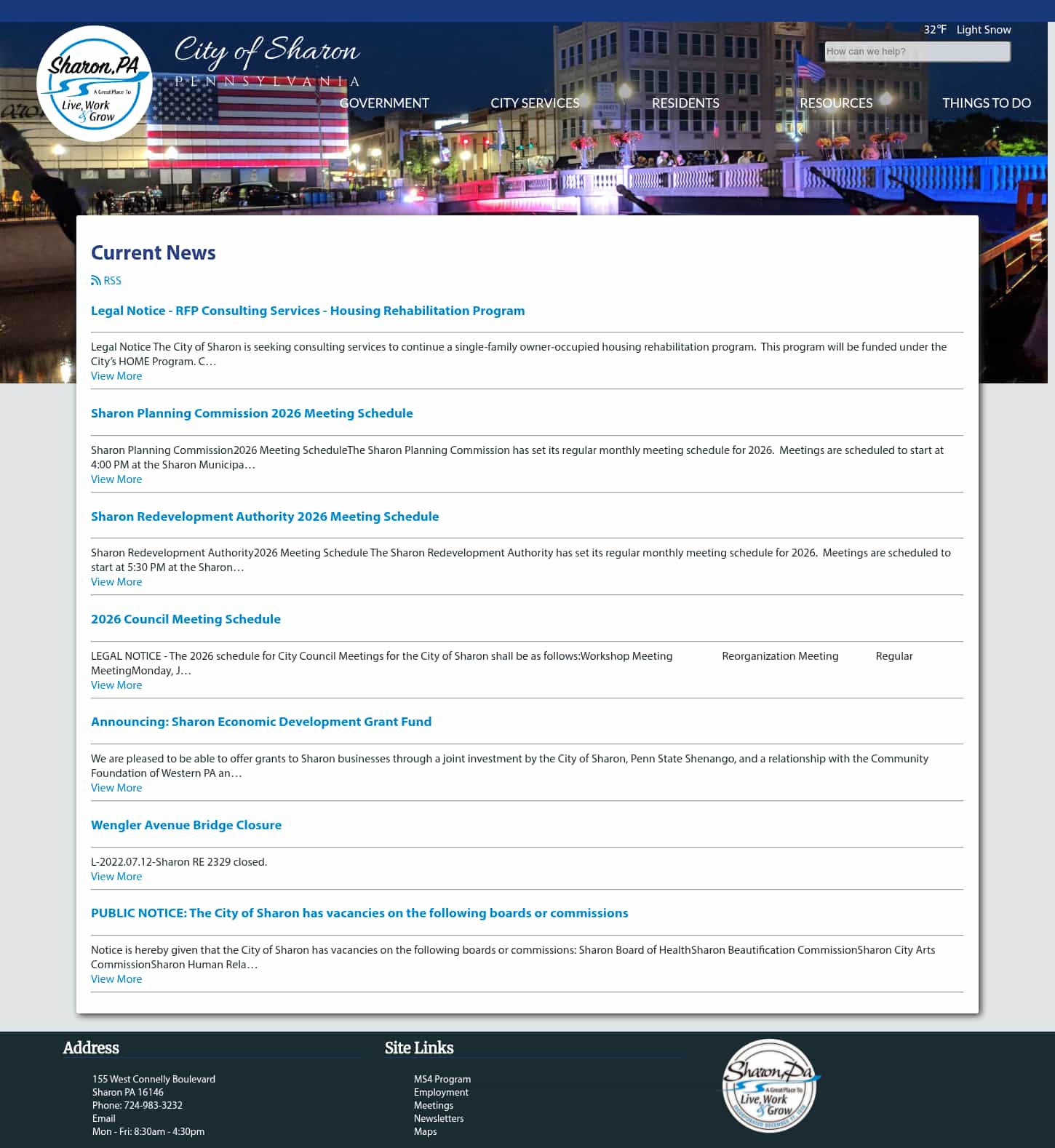 Latest website image capture