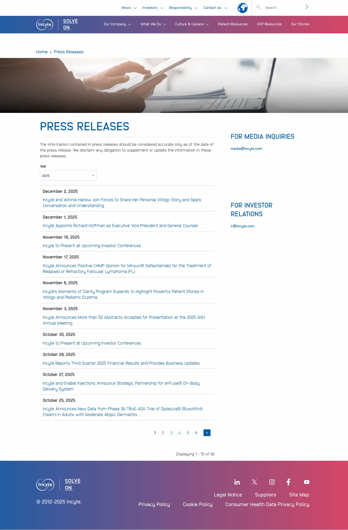 Latest website image capture