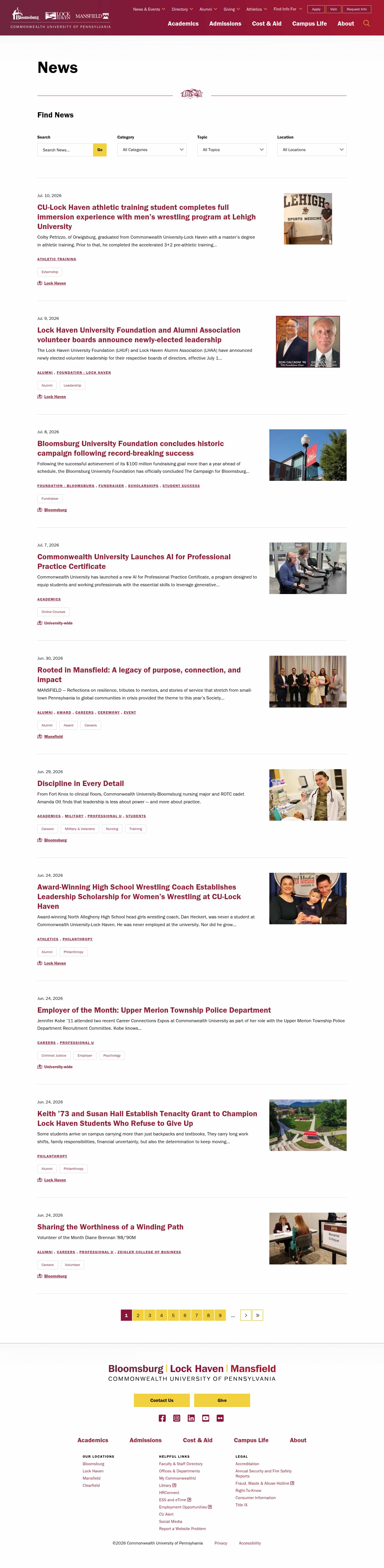 Latest website image capture