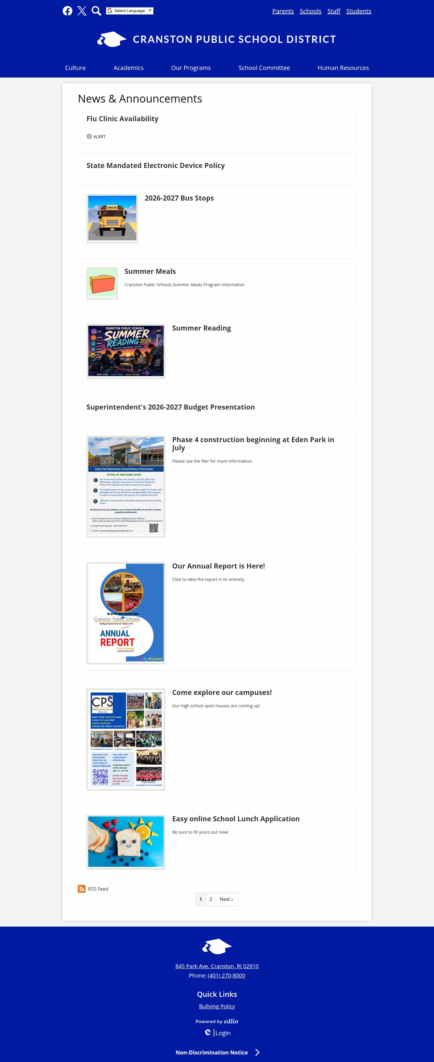 Latest website image capture