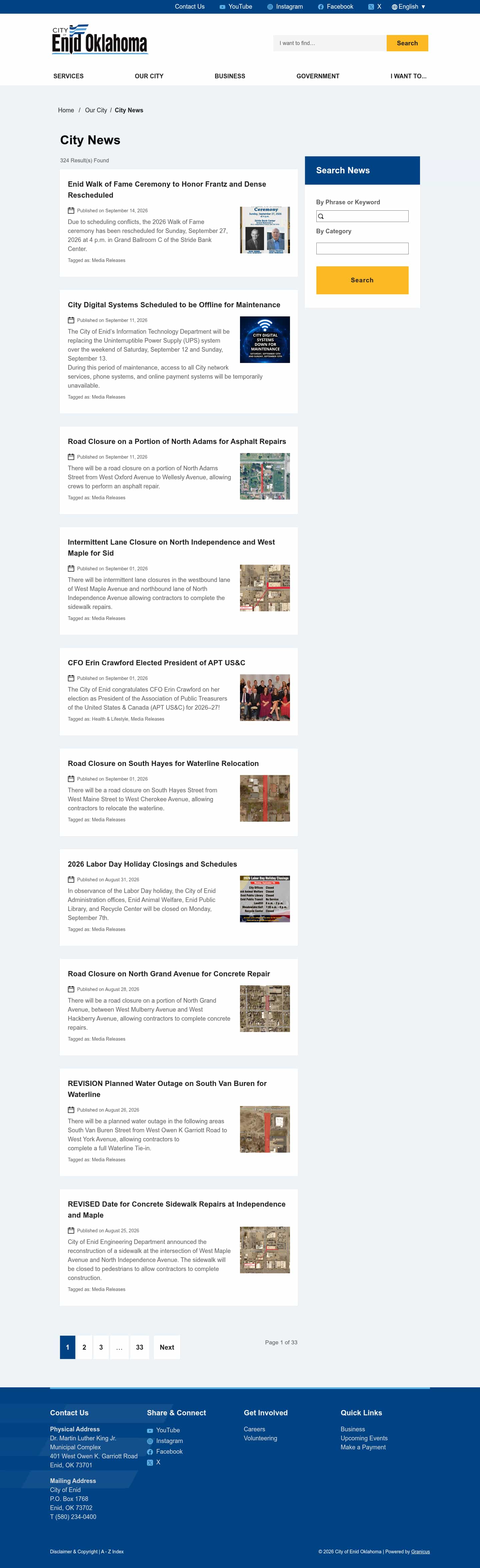Latest website image capture