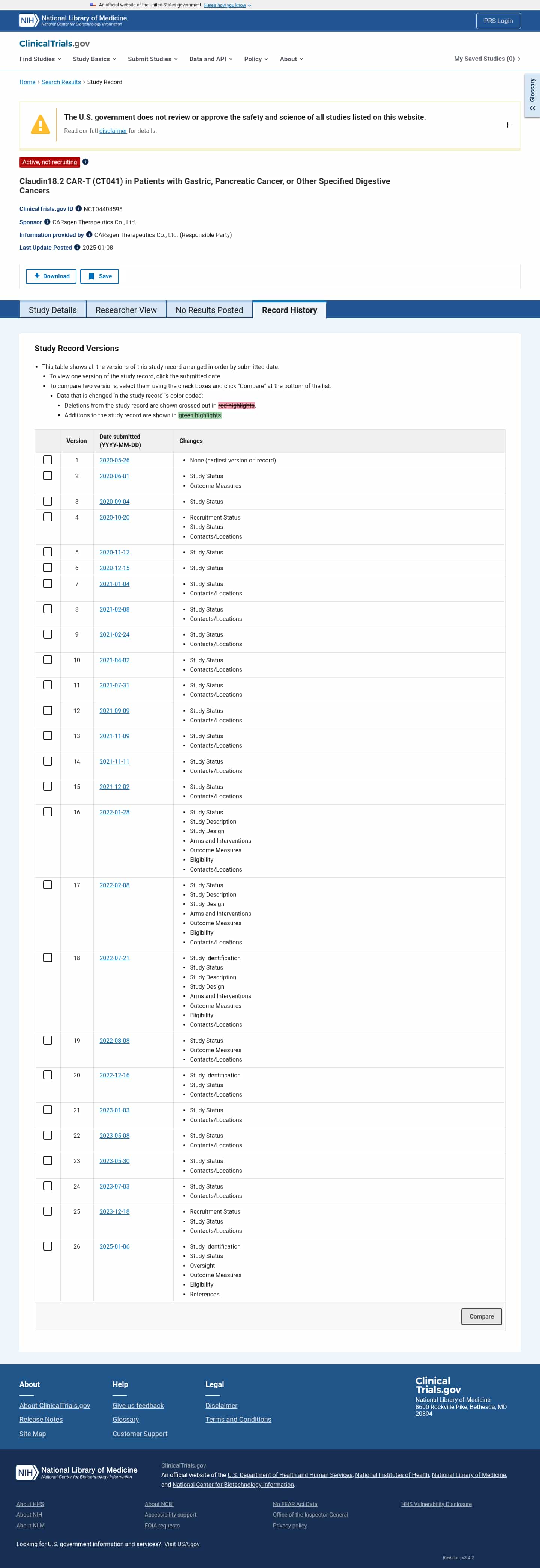 Latest website image capture