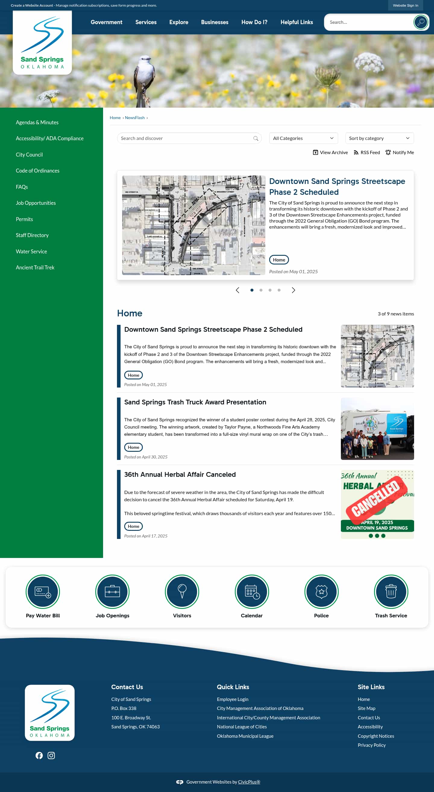 Latest website image capture