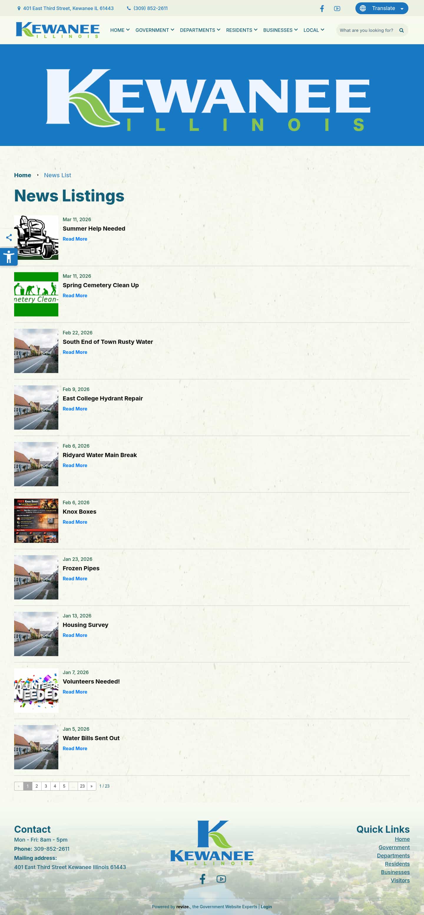 Latest website image capture