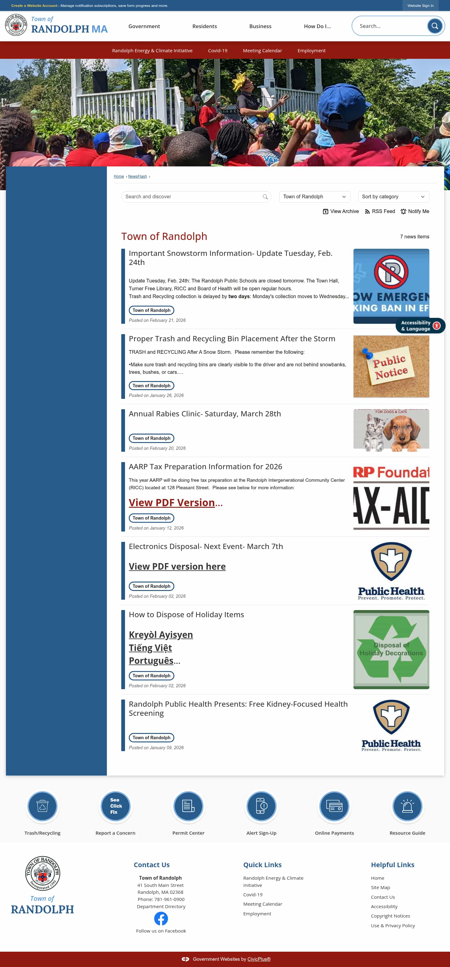 Latest website image capture