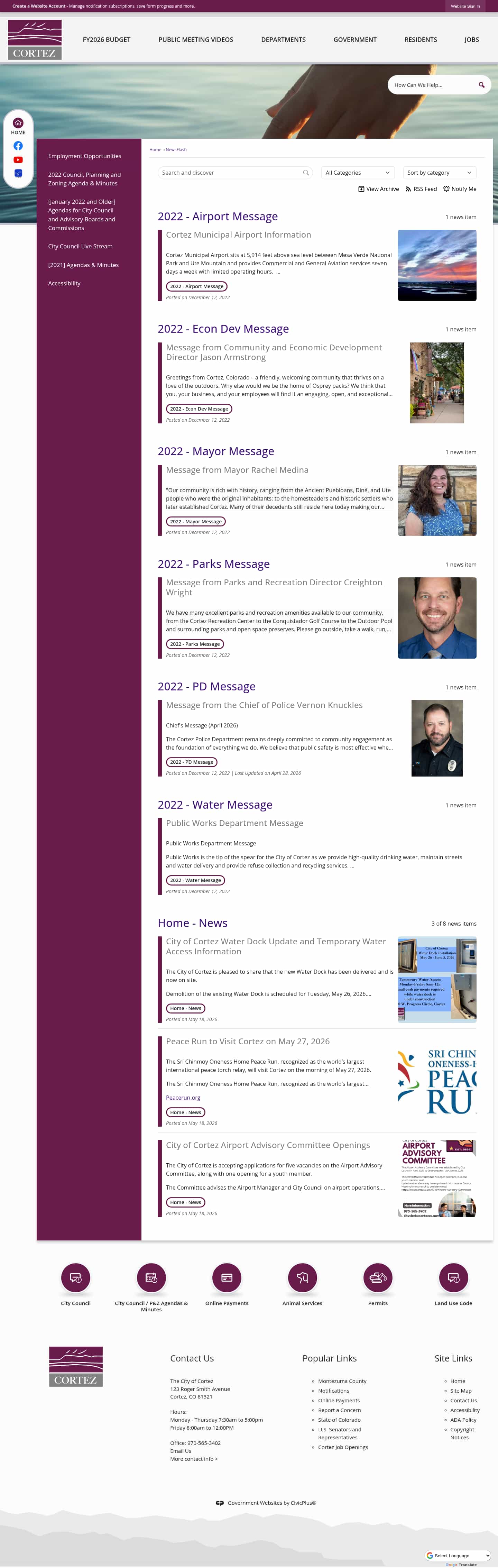 Latest website image capture