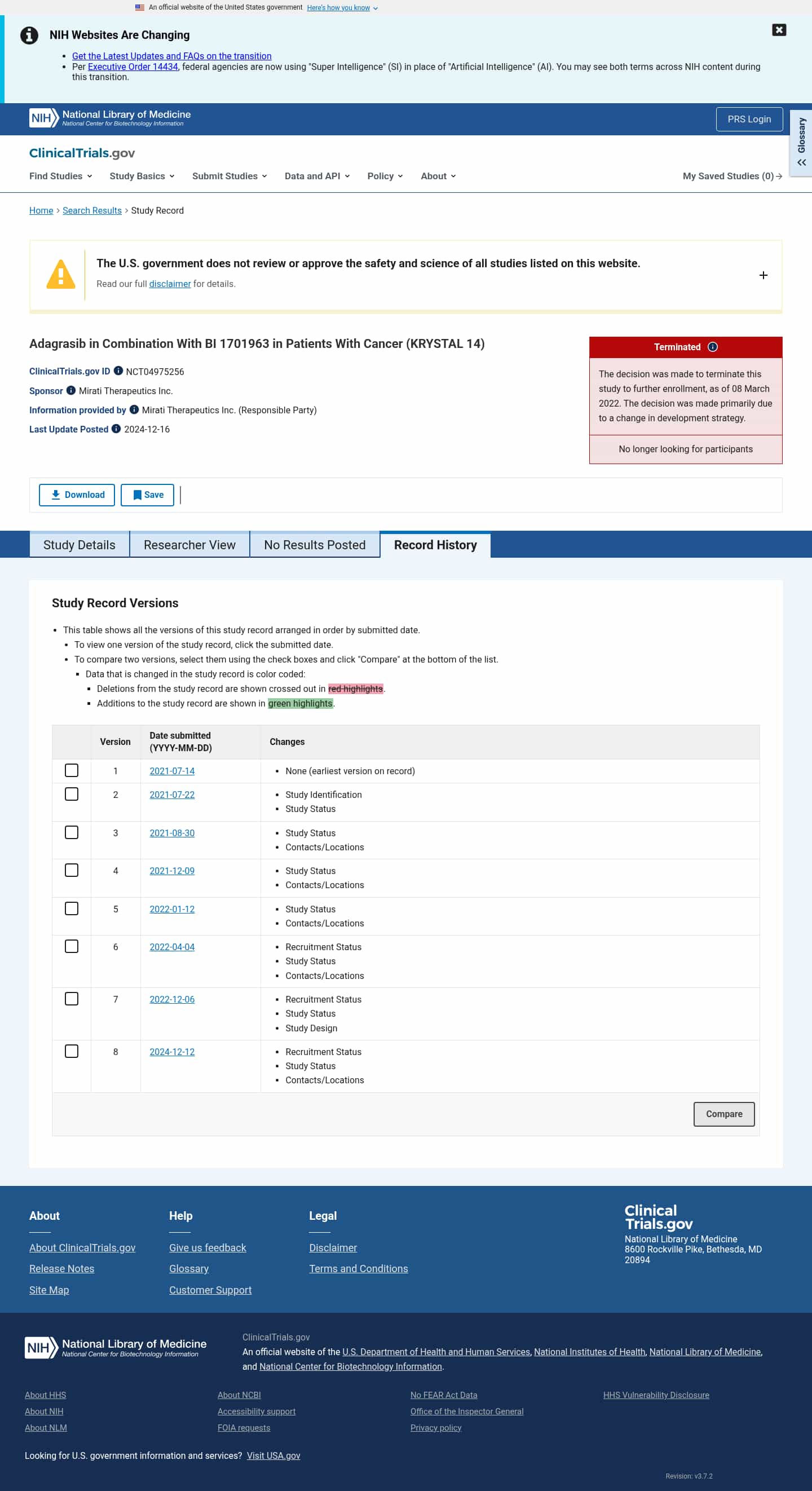 Latest website image capture