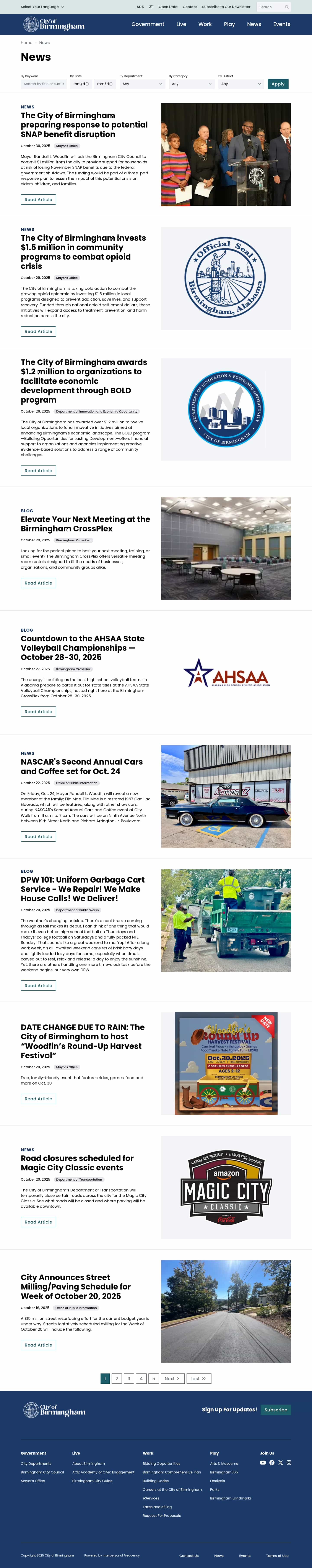 Latest website image capture