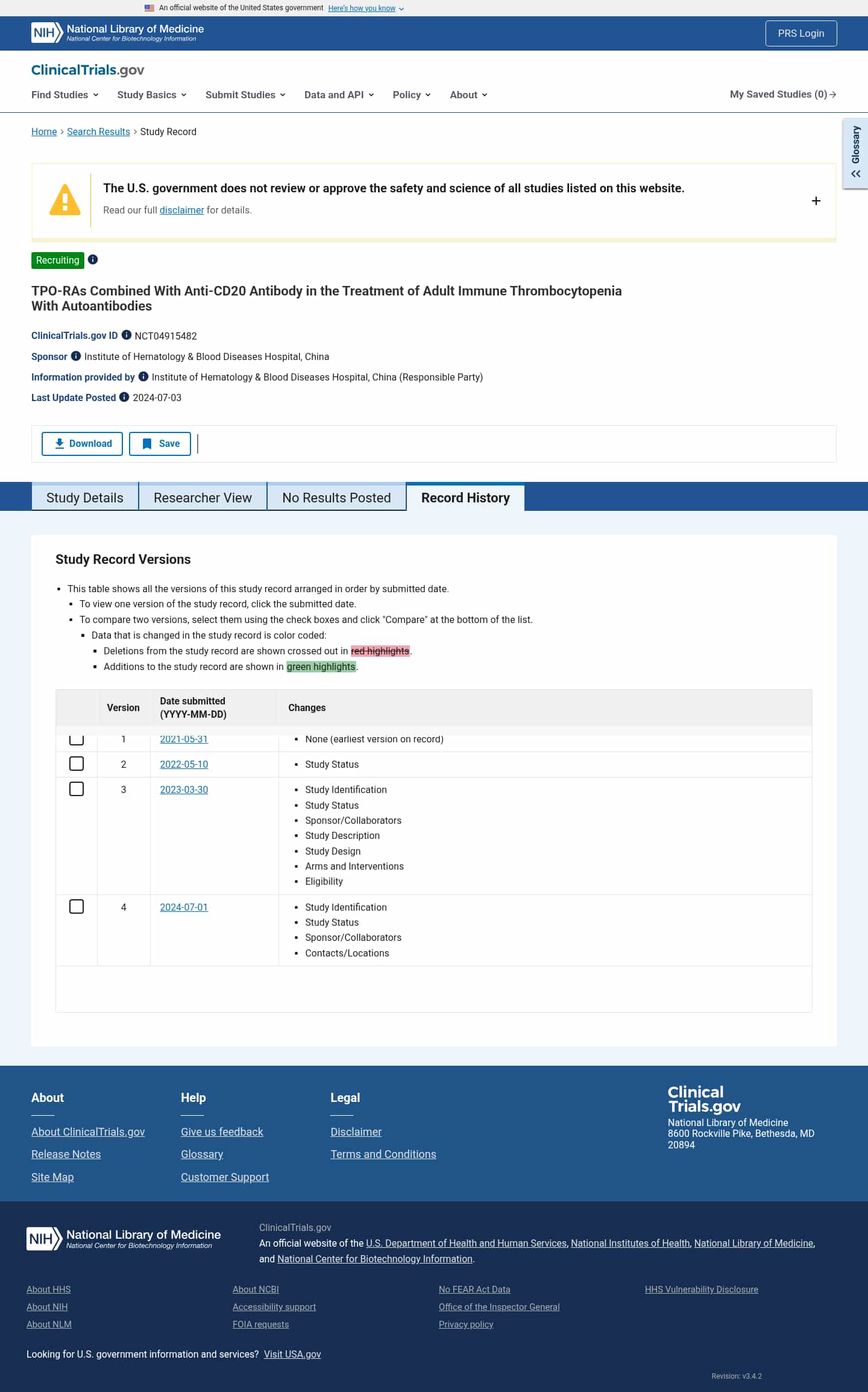 Latest website image capture