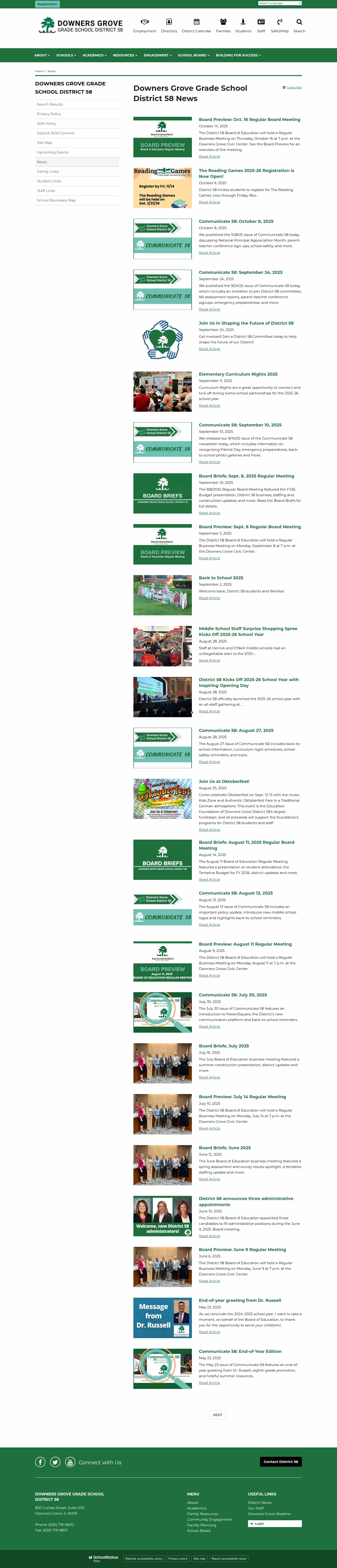 Latest website image capture