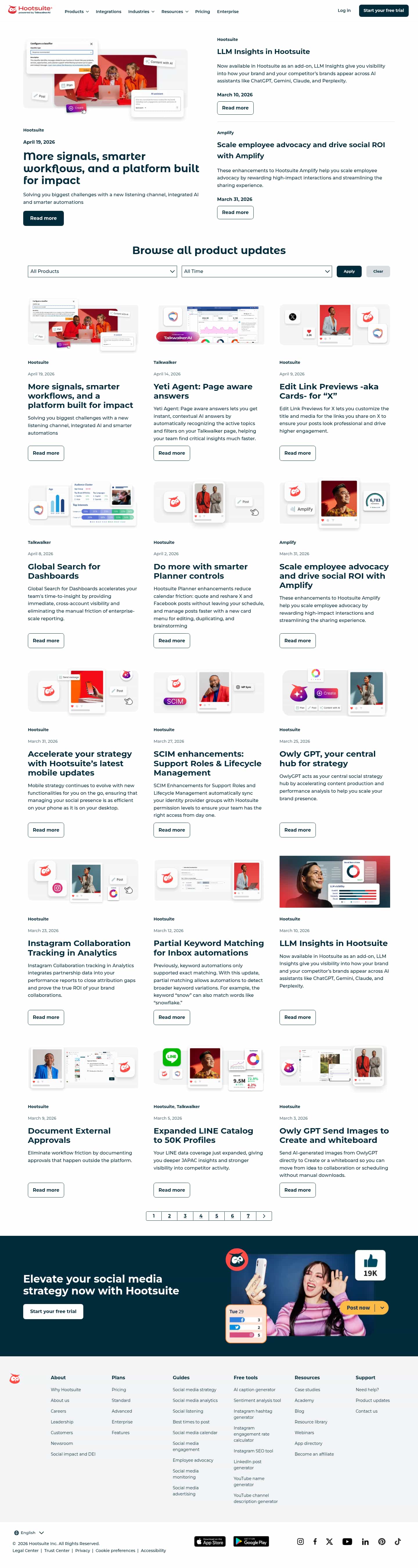 Latest website image capture