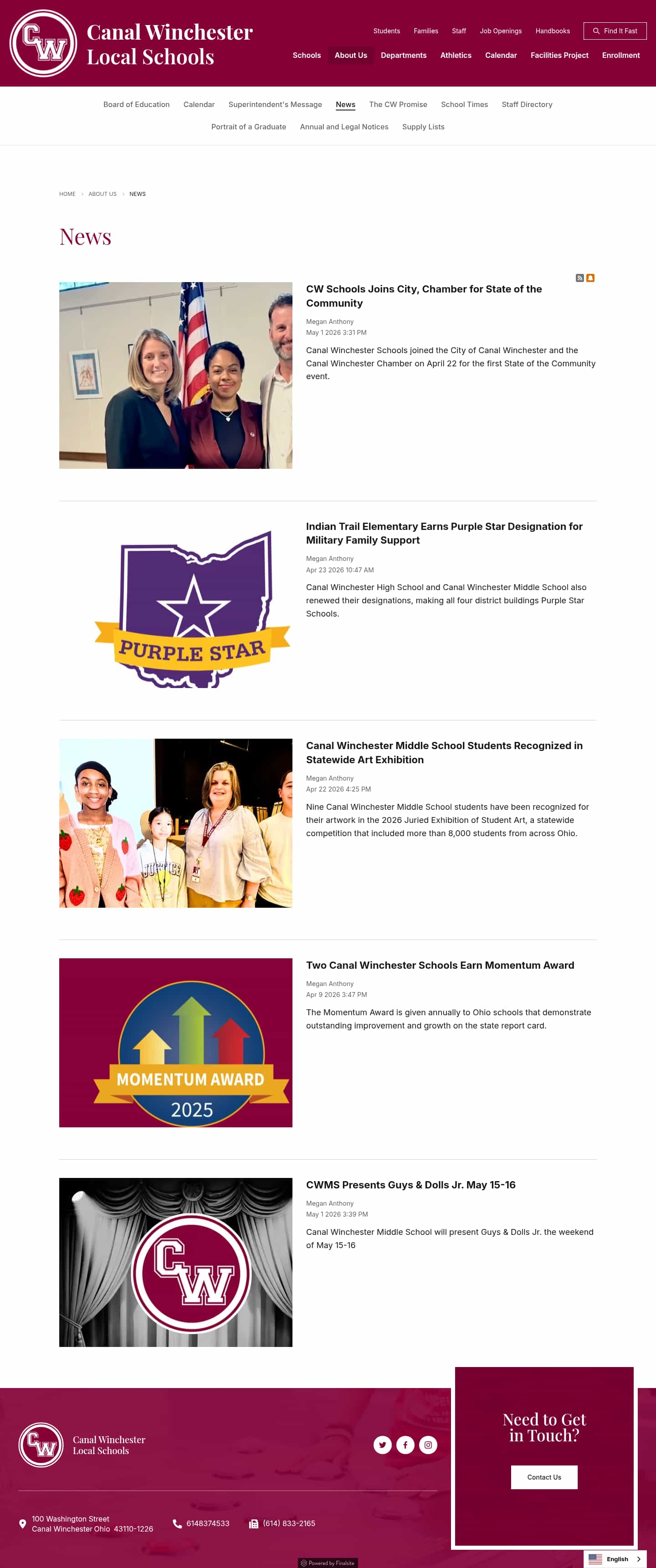 Latest website image capture