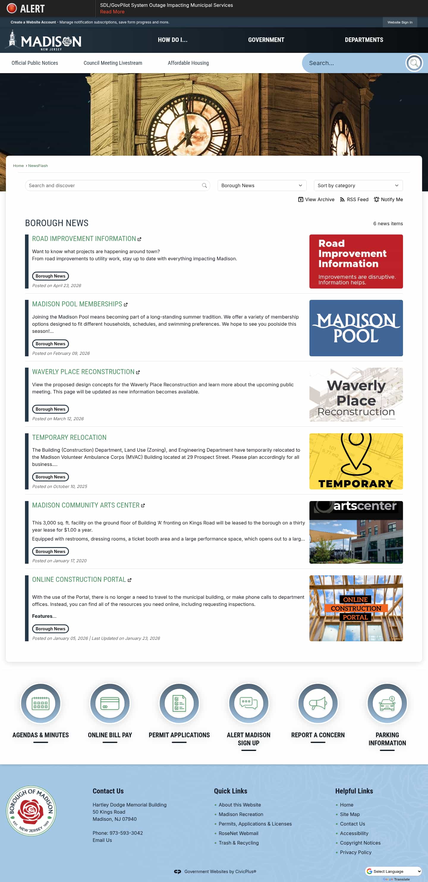 Latest website image capture
