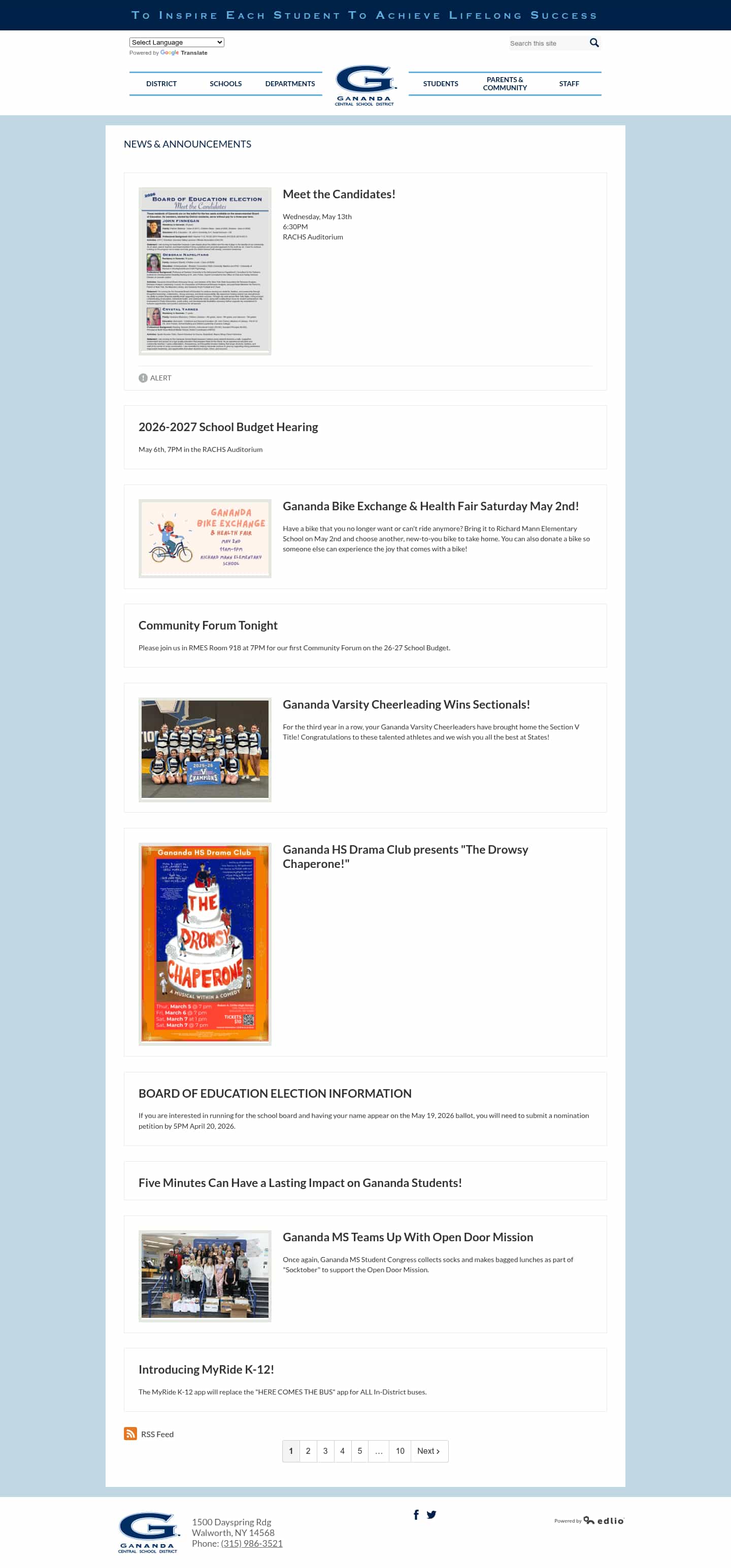 Latest website image capture