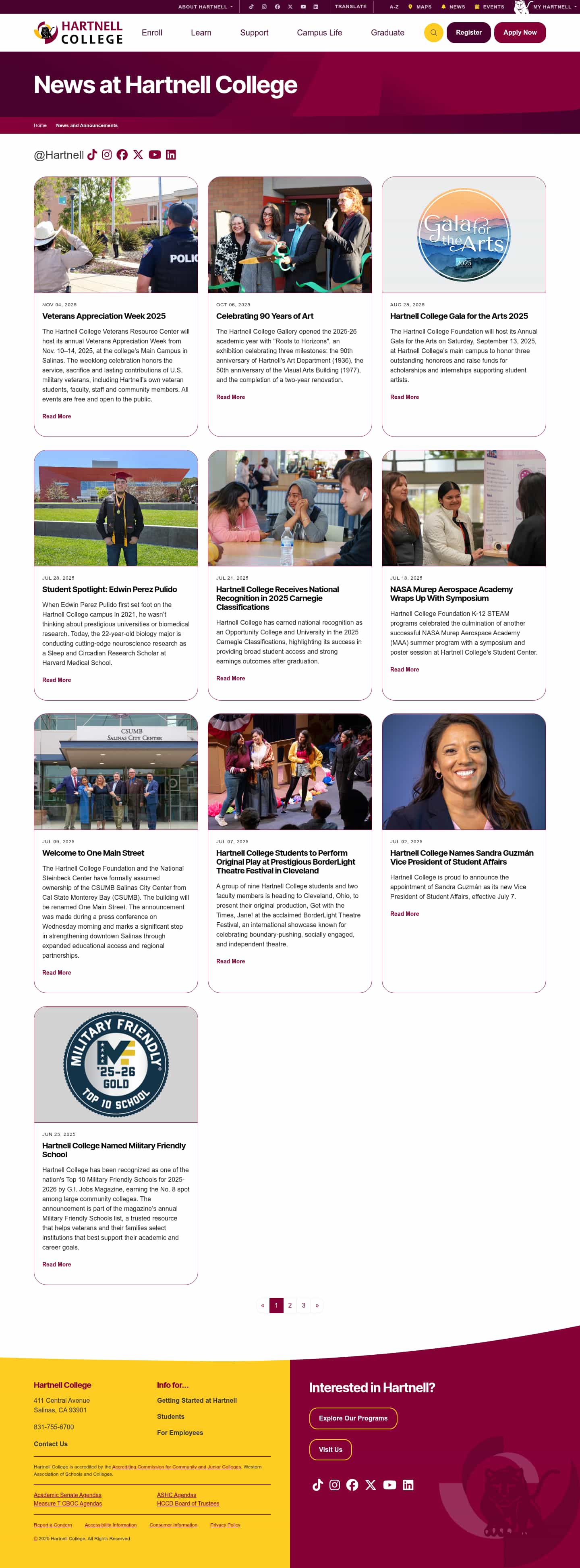 Latest website image capture